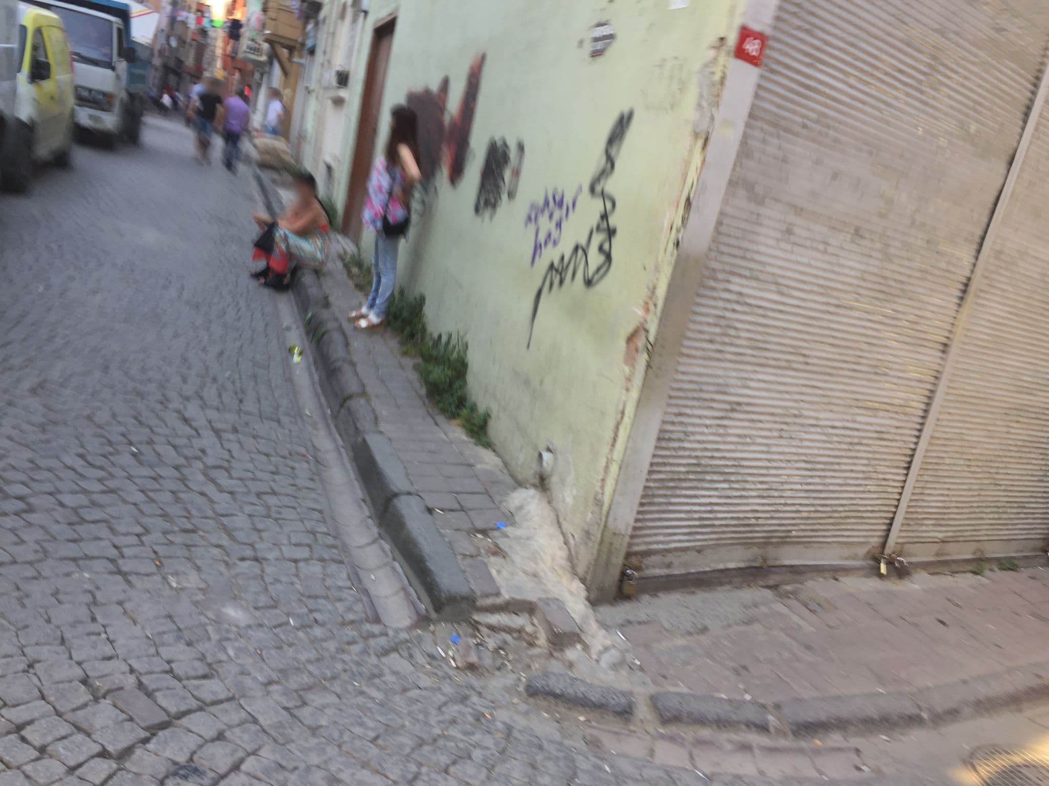 Street view near Sur 2 hotel, Istanbul