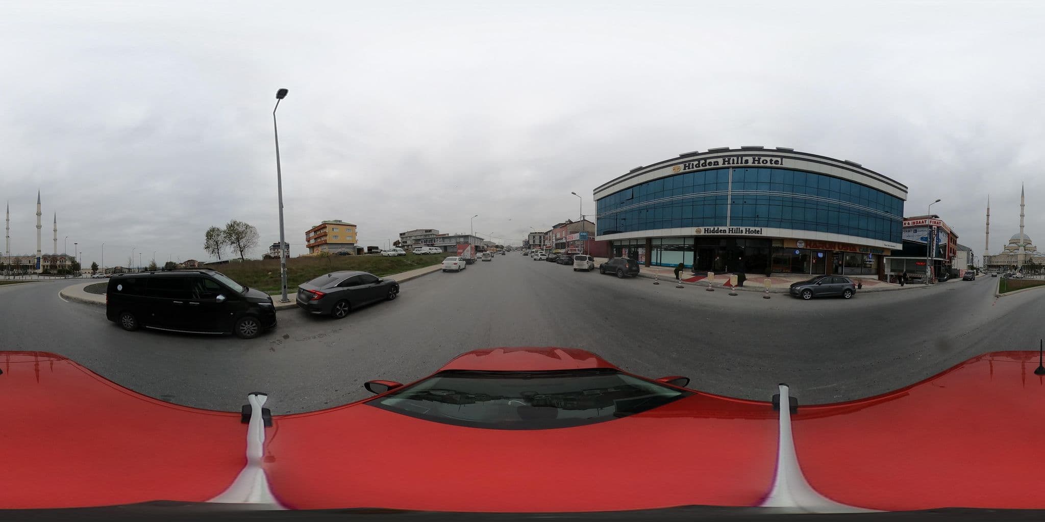Street view near Hidden Hills Istanbul Airport Hotel, Arnavutköy — © ademturkmen (CC BY-SA · Mapillary)