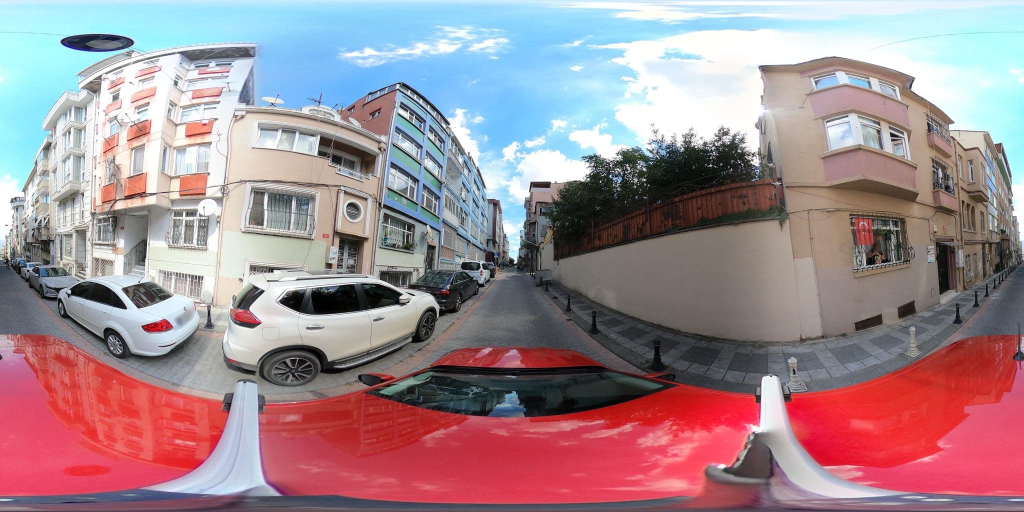 Street view near Kevin's Hostel, Salacak — © ademturkmen (CC BY-SA · Mapillary)