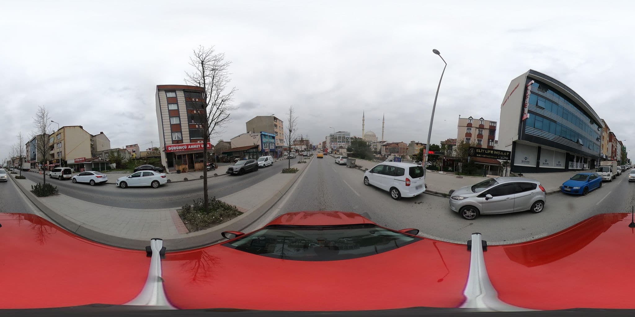 Street view near Skylon Airport Hotel, Arnavutköy — © ademturkmen (CC BY-SA · Mapillary)