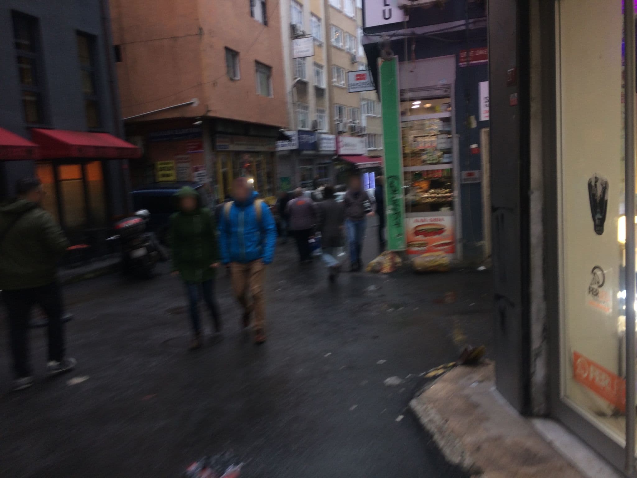 Street view near Hotel Vavien, Eminönü — © iraa (CC BY-SA · Mapillary)