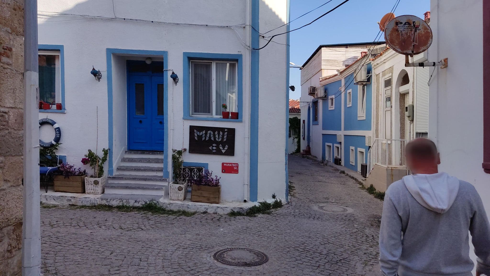 Street view near Otel Alada Teras, Bozcaada — © orkut (CC BY-SA · Mapillary)