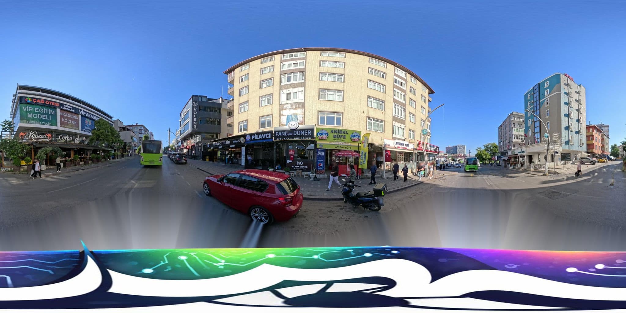 Street view near Volens Hotel, Gebze — © burakonder (CC BY-SA · Mapillary)