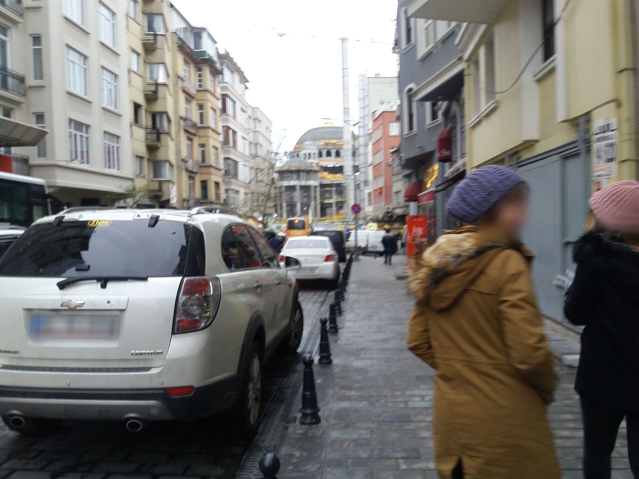 Street view near The Nest Hotel, Şişli