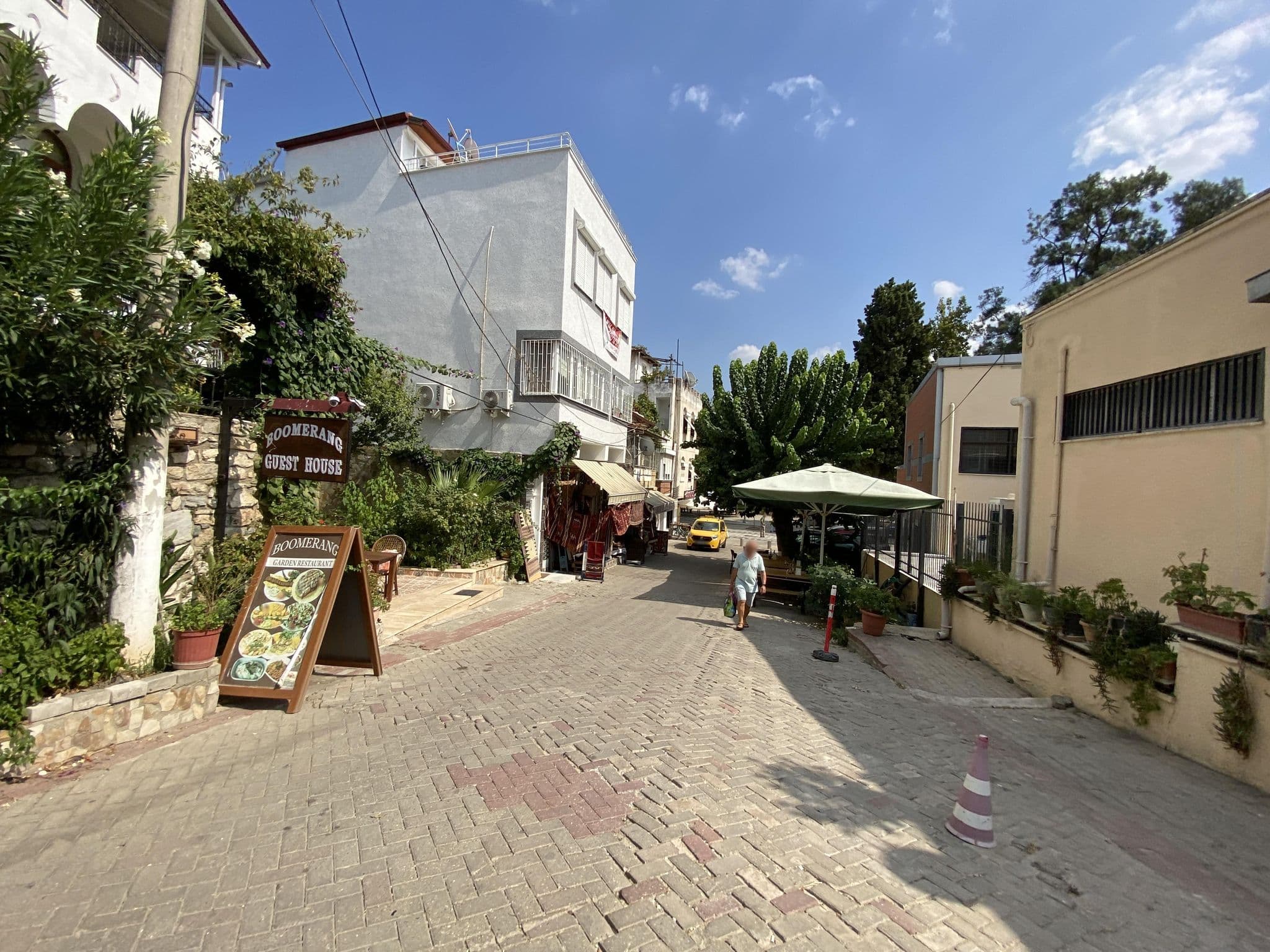 Street view near Boomerang Guest House, Selçuk — © asturksever (CC BY-SA · Mapillary)