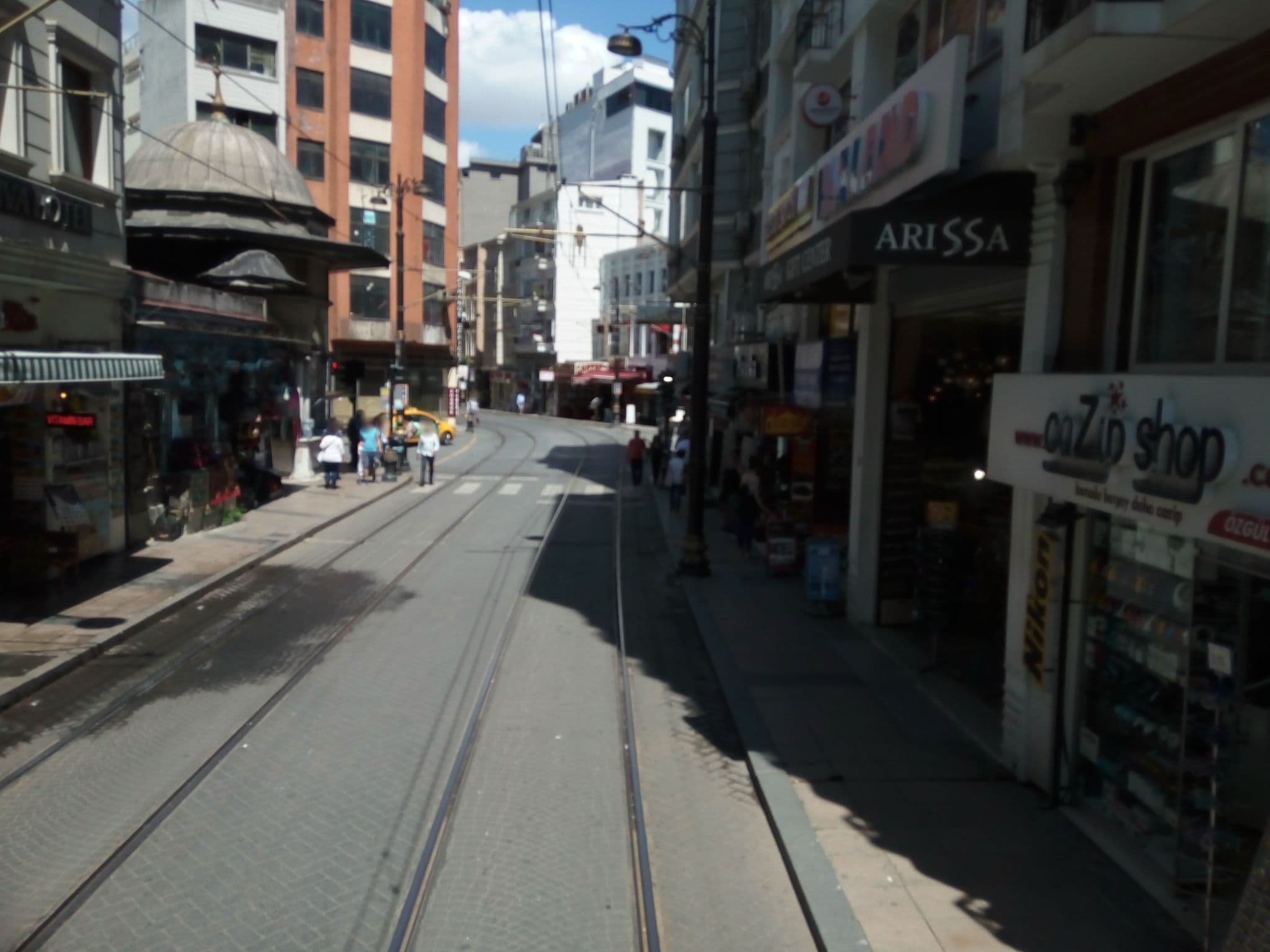 Street view near Point Hotel, Eminönü — © mapfool (CC BY-SA · Mapillary)
