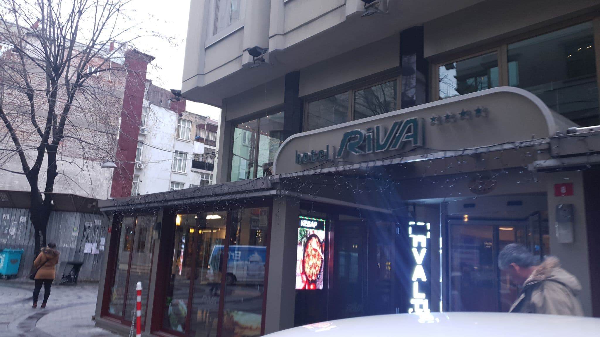 Street view near Hotel Riva, Şişli