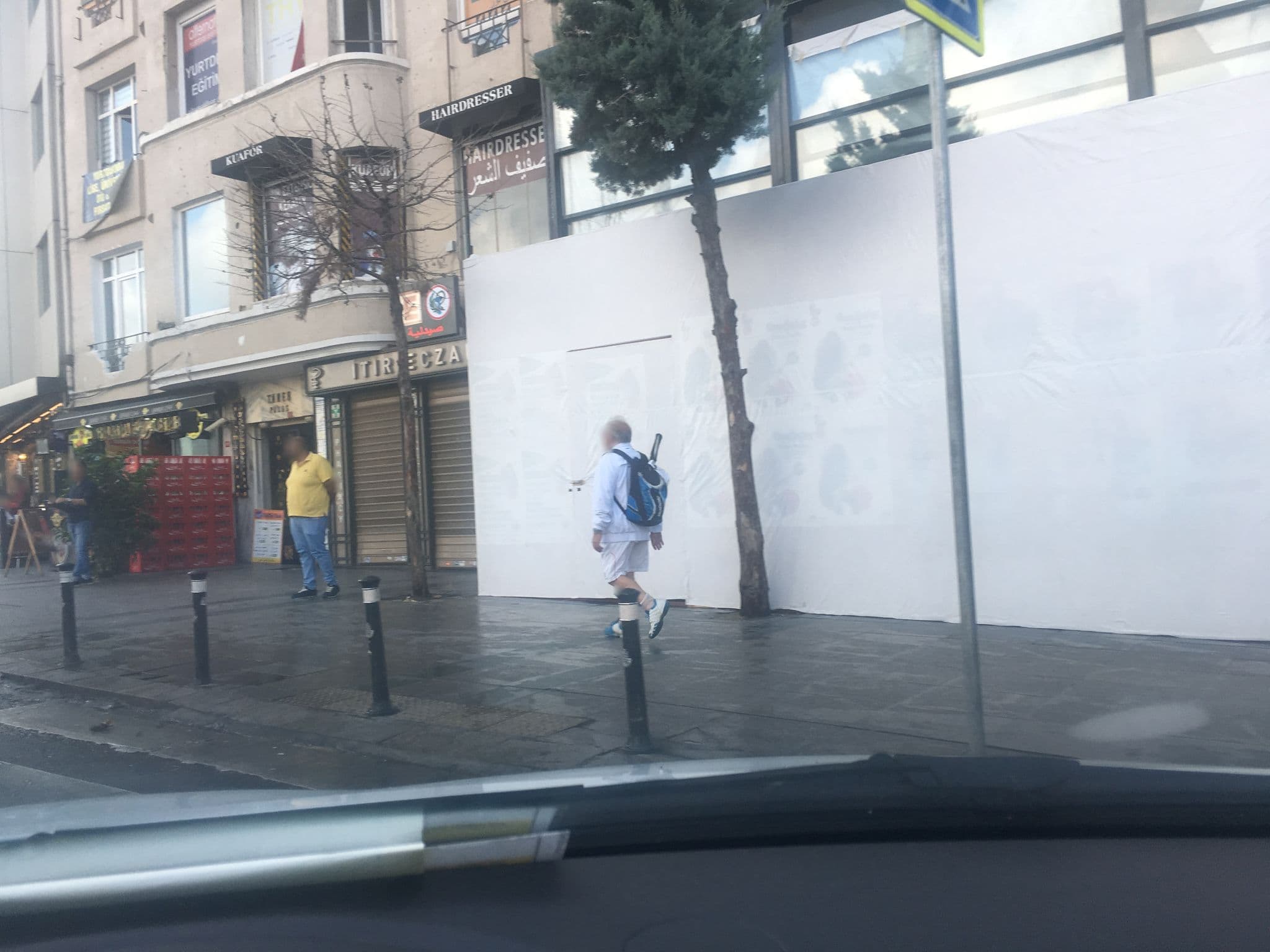 Street view near CVK Taksim Hotel, Eminönü