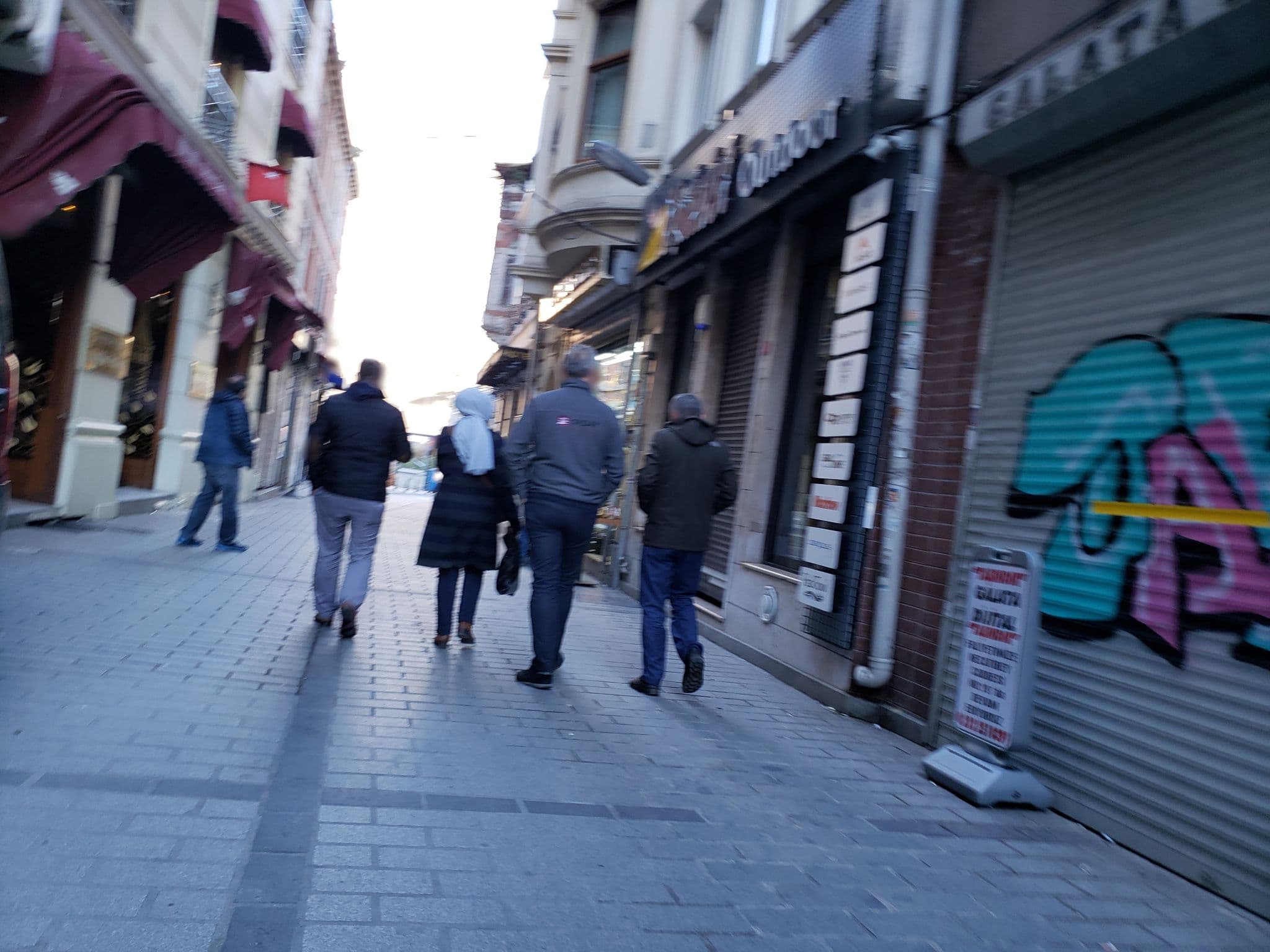 Street view near Hotel Galata Palace, Eminönü — © mapfool (CC BY-SA · Mapillary)