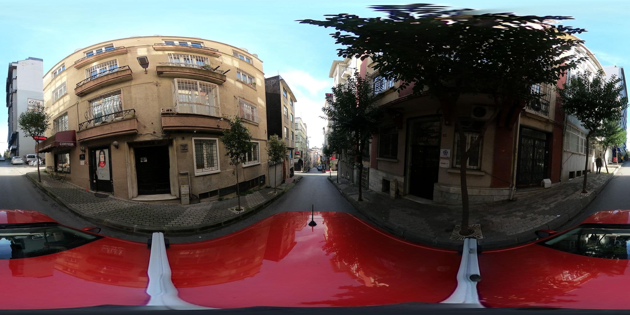 Street view near Taxim Hotel, Şişli — © ademturkmen (CC BY-SA · Mapillary)