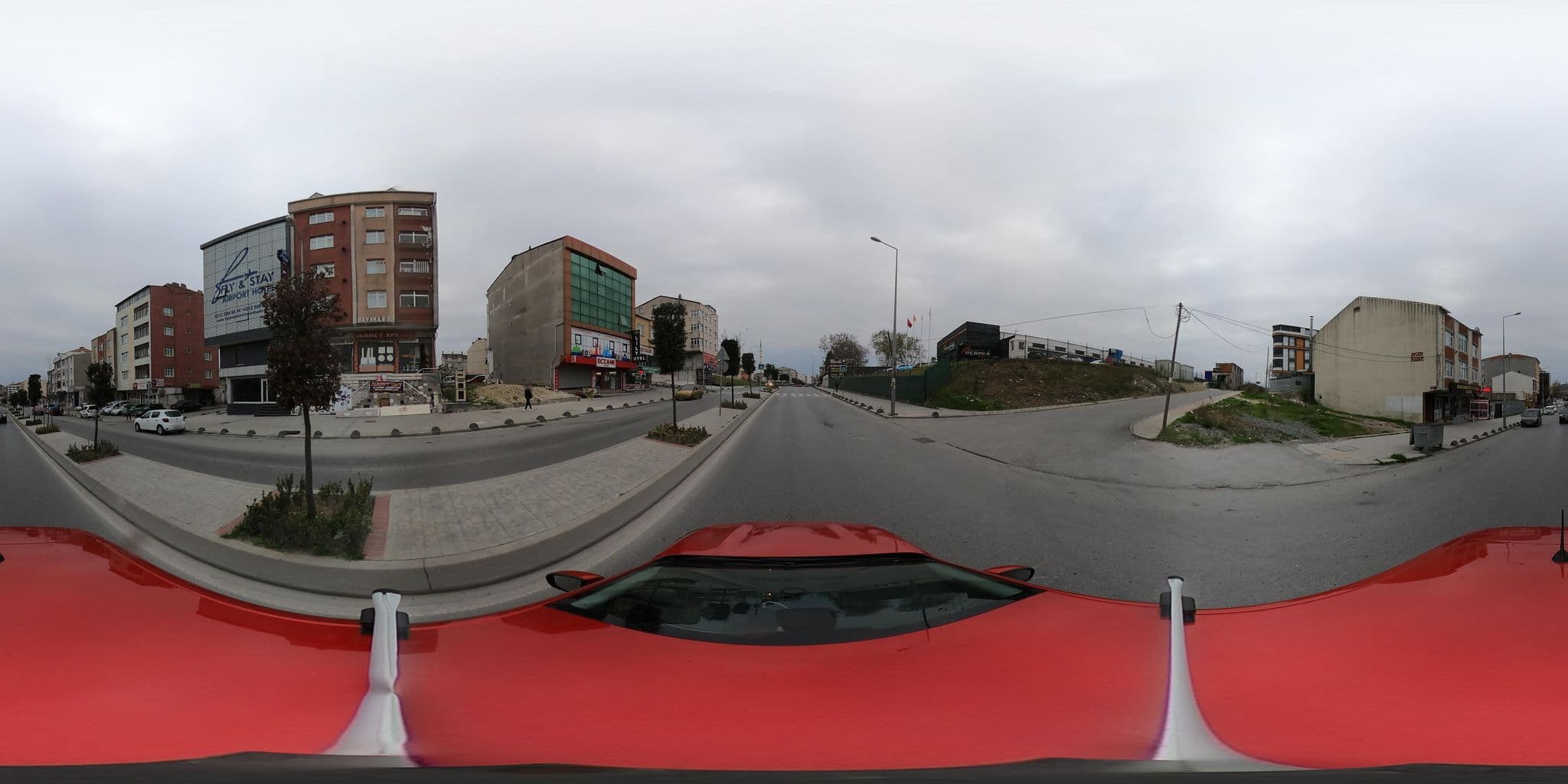 Street view near Fly & Stay Airport Hotel, Arnavutköy — © ademturkmen (CC BY-SA · Mapillary)