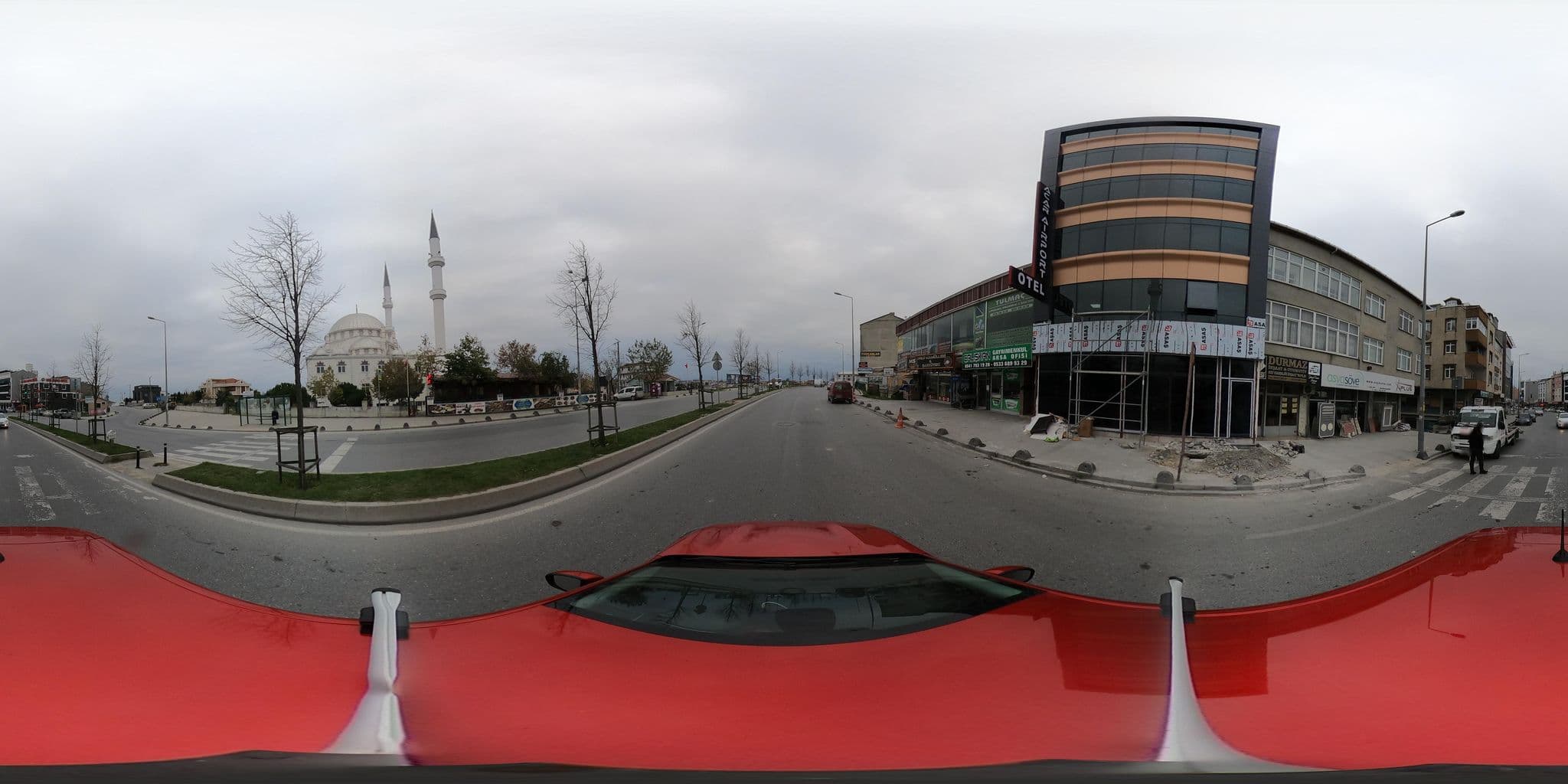 Street view near Acar Airport Hotel Plus, Arnavutköy — © ademturkmen (CC BY-SA · Mapillary)