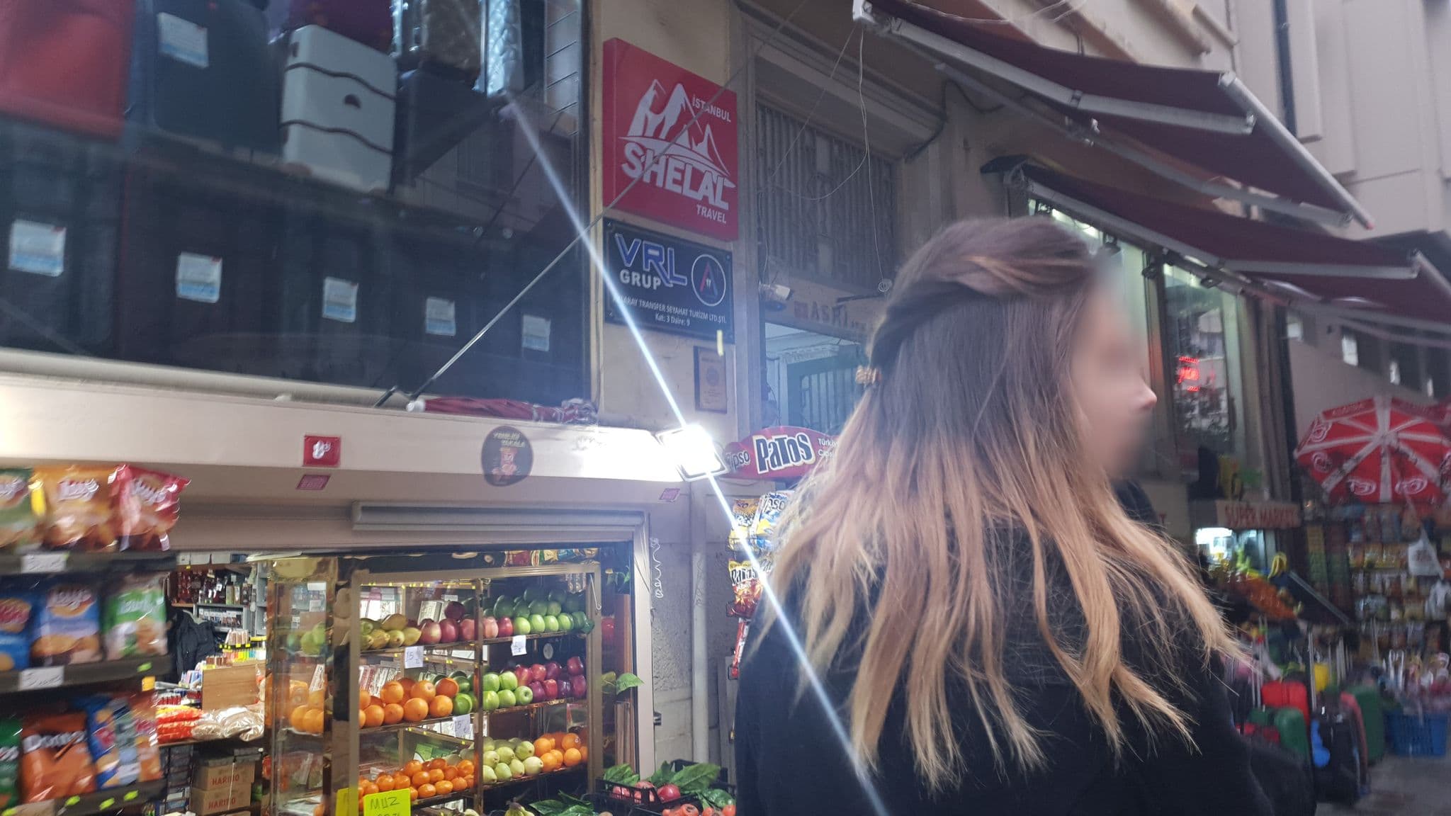 Street view near Mein Hotel, Şişli