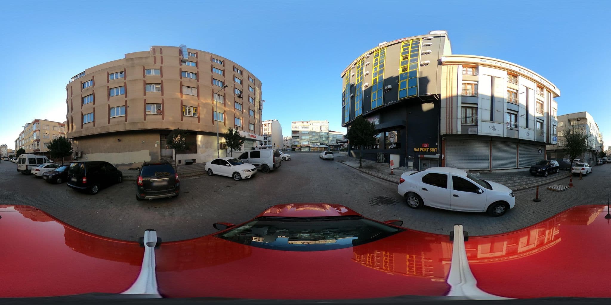 Street view near Viaport Süit Hotel, Sultangazi — © ademturkmen (CC BY-SA · Mapillary)
