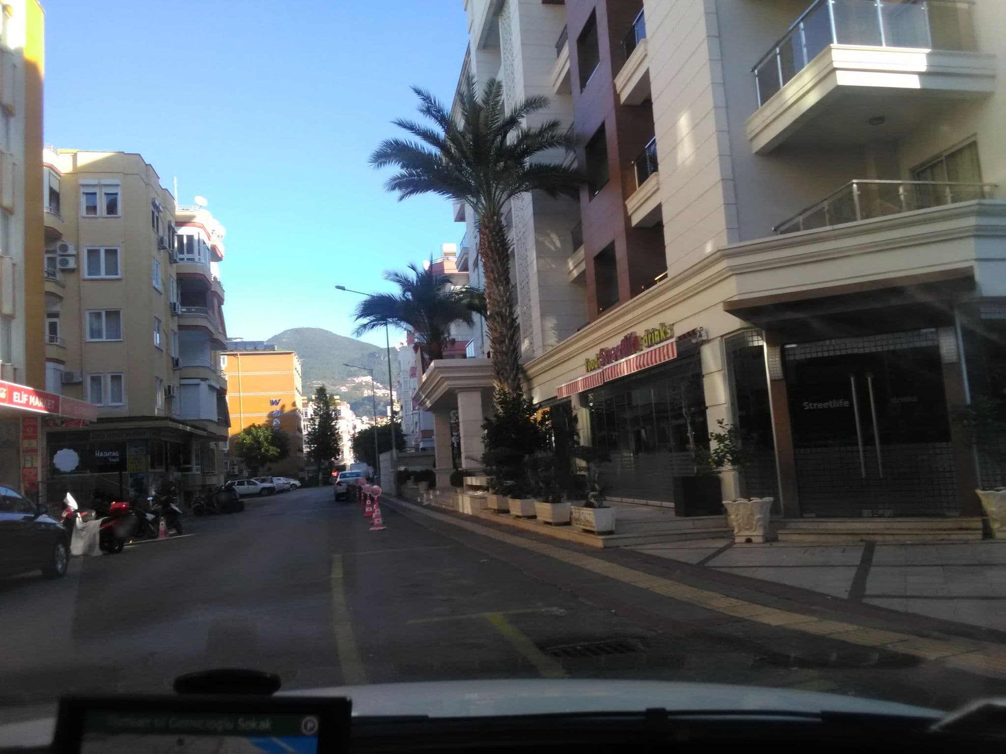 Street view near Xperia Grand Bali Hotel, Alanya — © andershl (CC BY-SA · Mapillary)