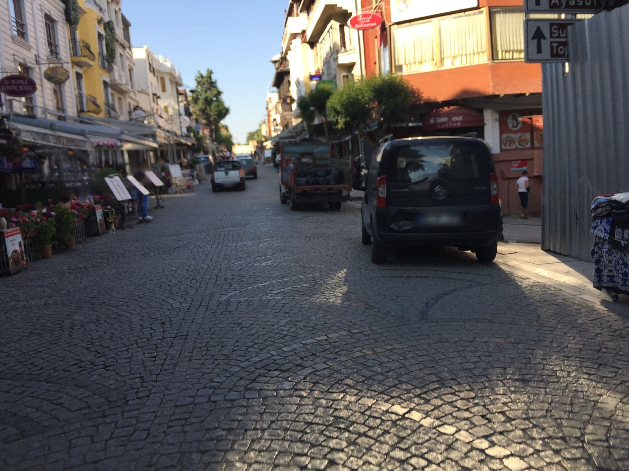 Street view near Agora Guesthouse, Sultanahmet
