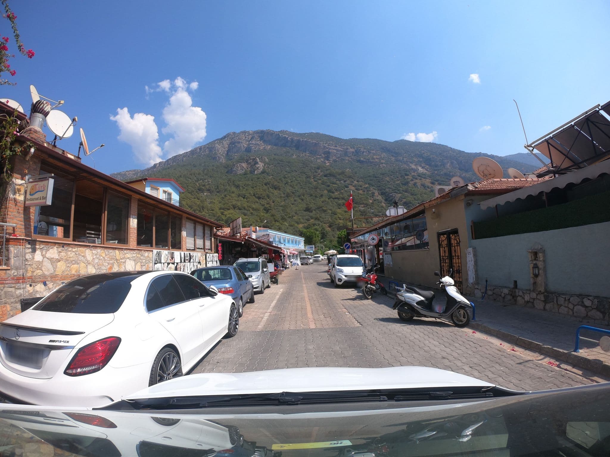 Street view near Turk Hotel, Ölüdeniz — © asturksever (CC BY-SA · Mapillary)