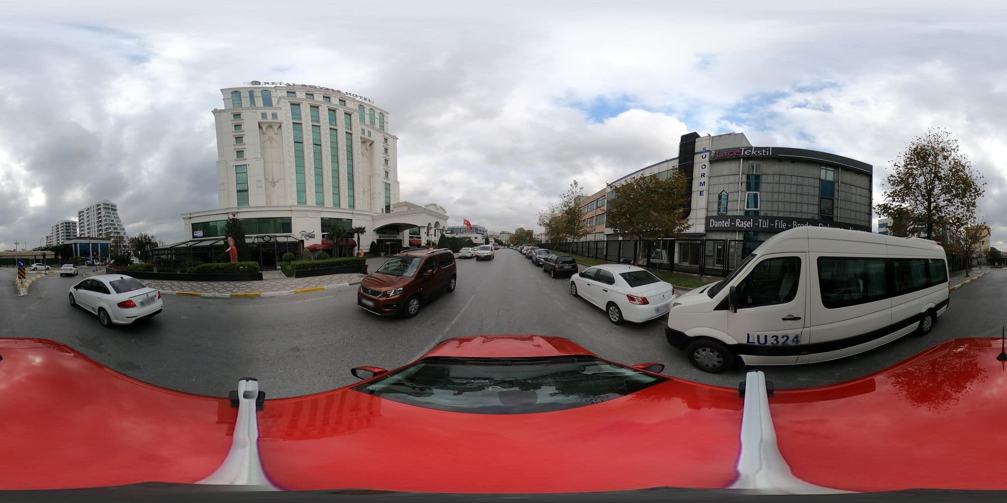 Street view near Rotta Hotel, Bağcılar — © ademturkmen (CC BY-SA · Mapillary)