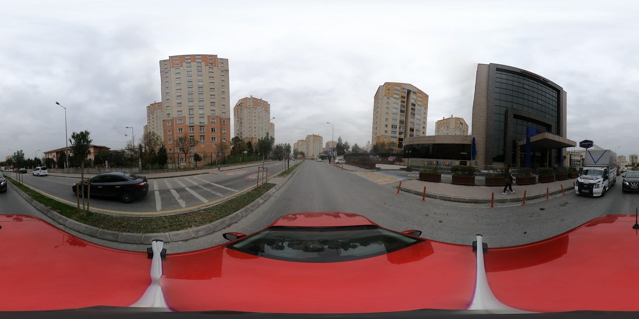 Street view near Hampton by Hilton Istanbul Kayasehir, Başakşehir — © ademturkmen (CC BY-SA · Mapillary)