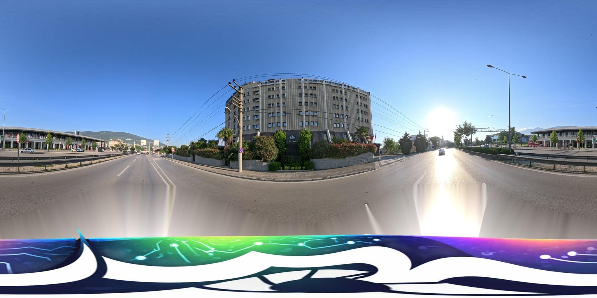 Street view near Almira Hotel, Bursa — © burakonder (CC BY-SA · Mapillary)