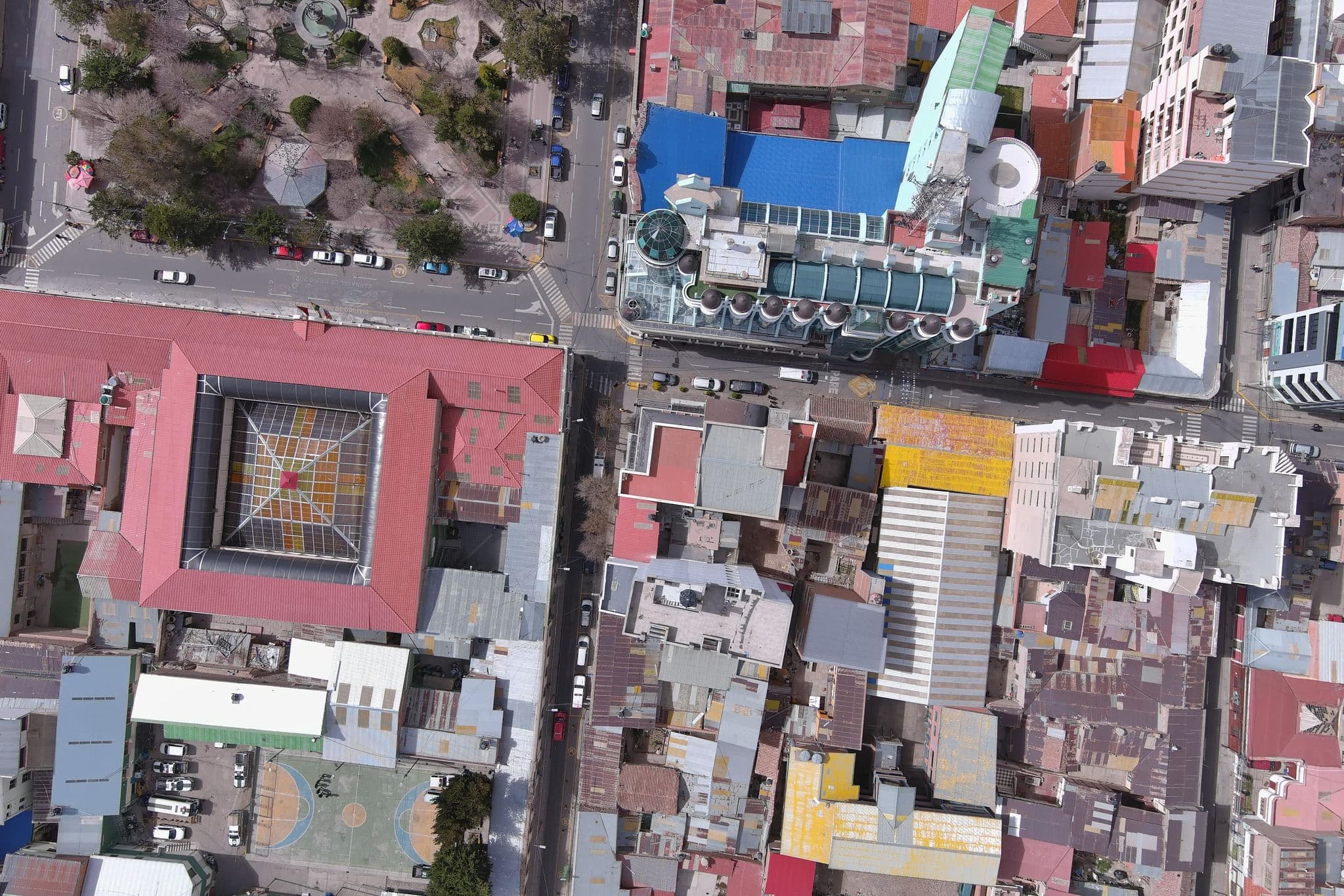 Street view near Hotel Edén, Oruro — © rodolfovar (CC BY-SA · Mapillary)