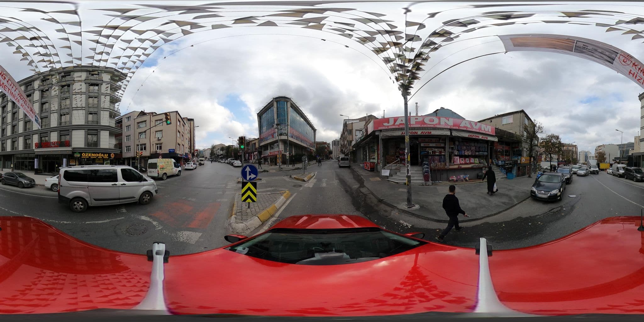 Street view near King City Hotel & Spa, Bağcılar — © ademturkmen (CC BY-SA · Mapillary)