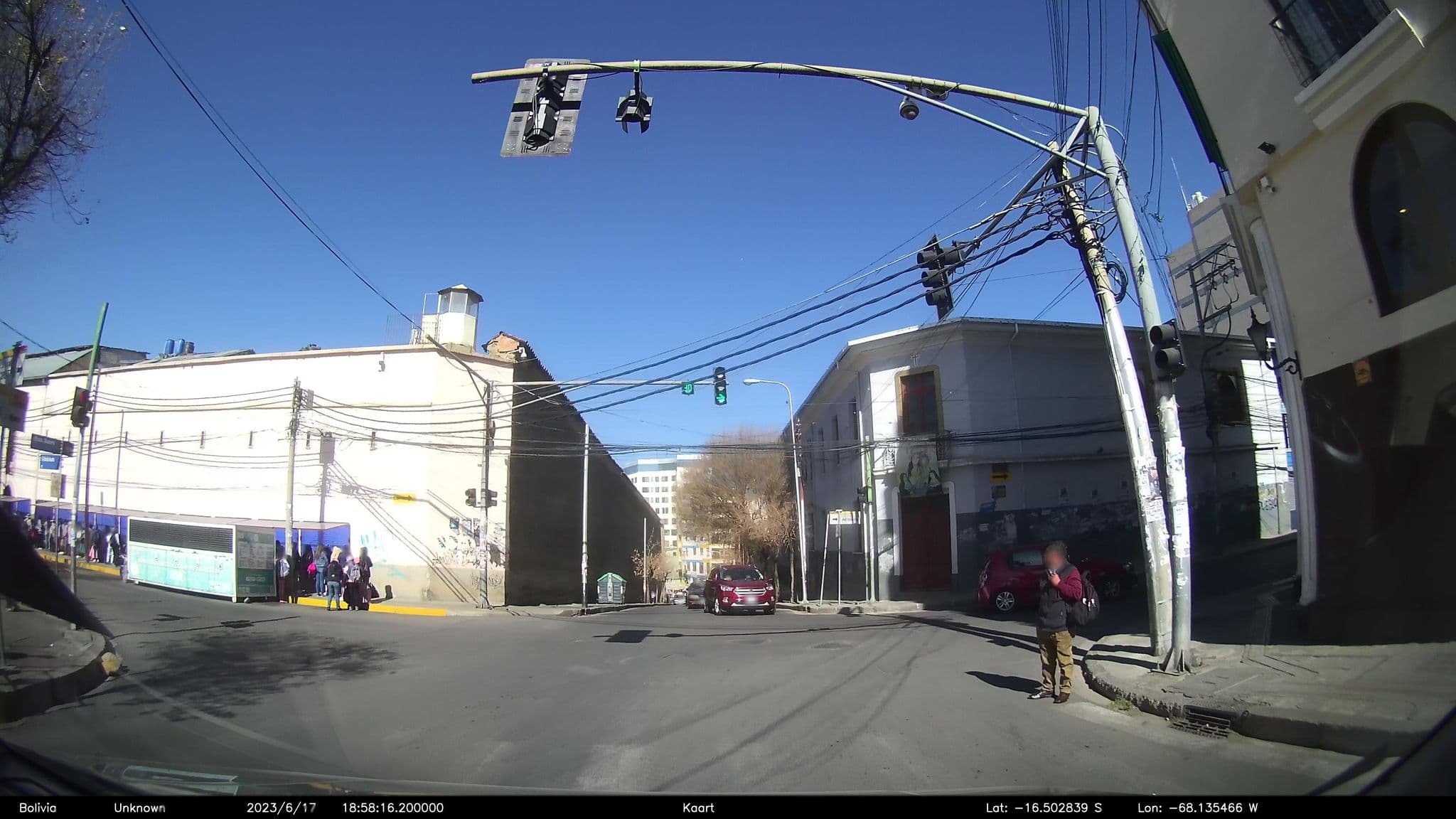 Street view near Hotel DREAM, La Paz