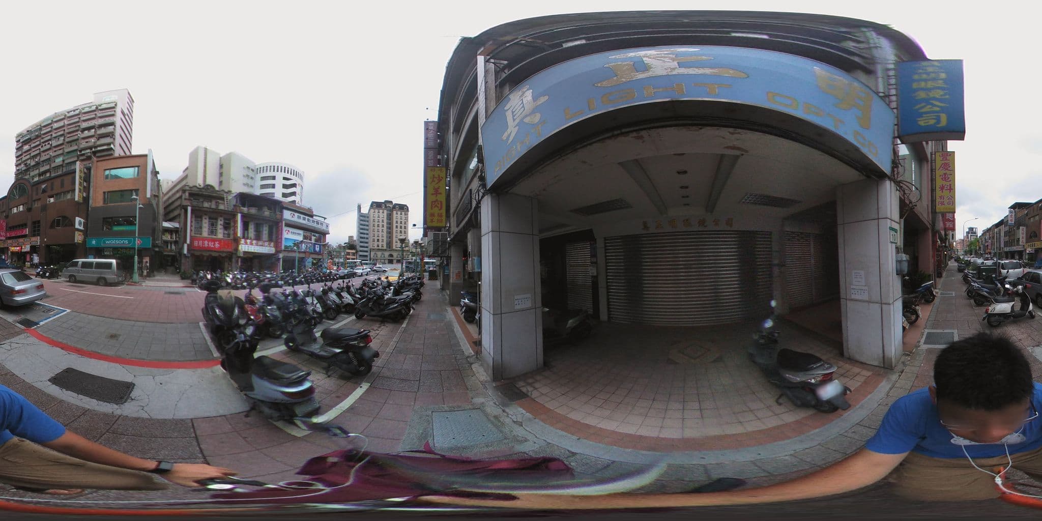 Street view near 191寧夏旅店, Taipei — © shangkuanlc (CC BY-SA · Mapillary)