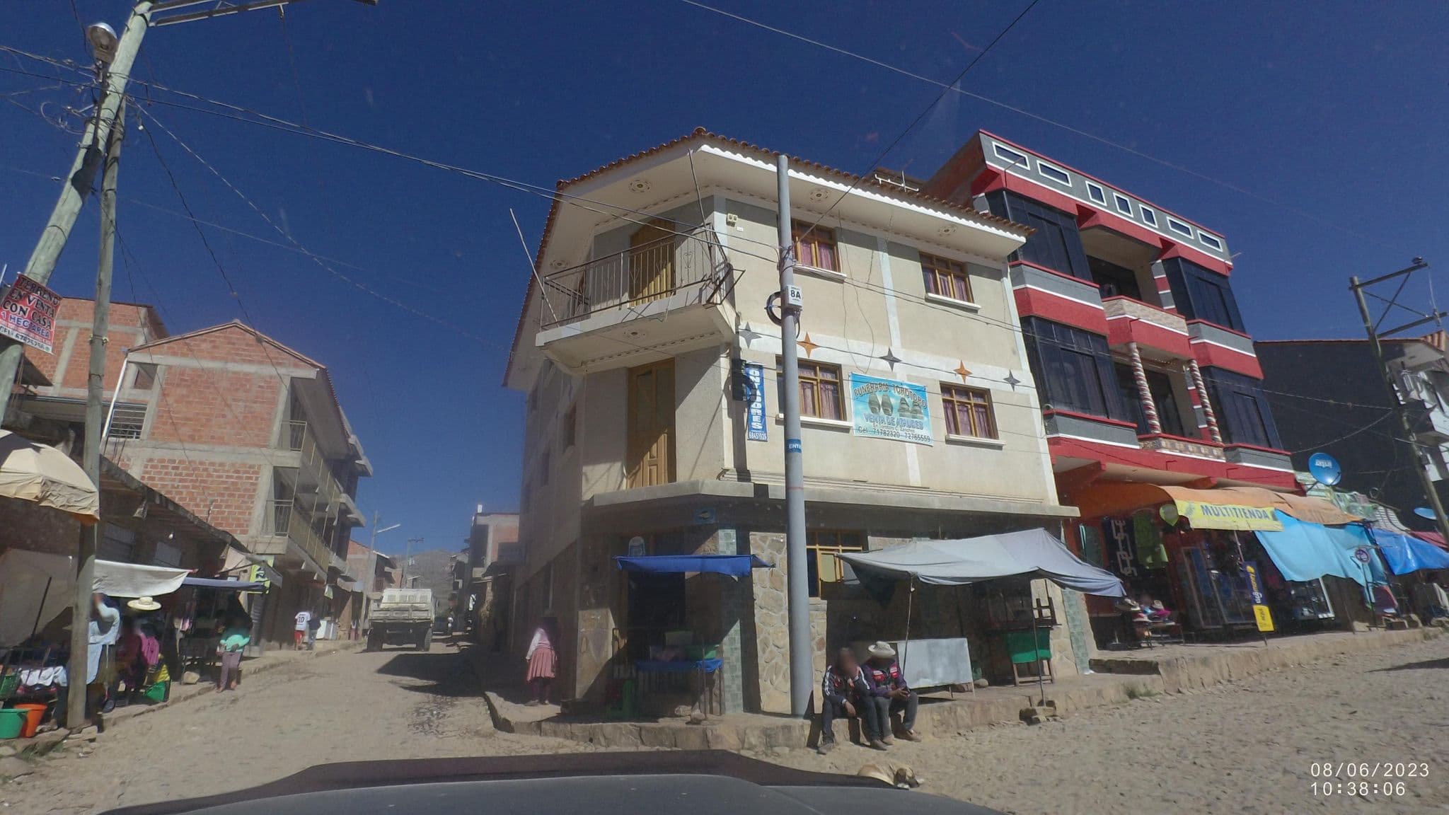 Street view near Alojamiento Norte, Mizque — © jjiglesias (CC BY-SA · Mapillary)