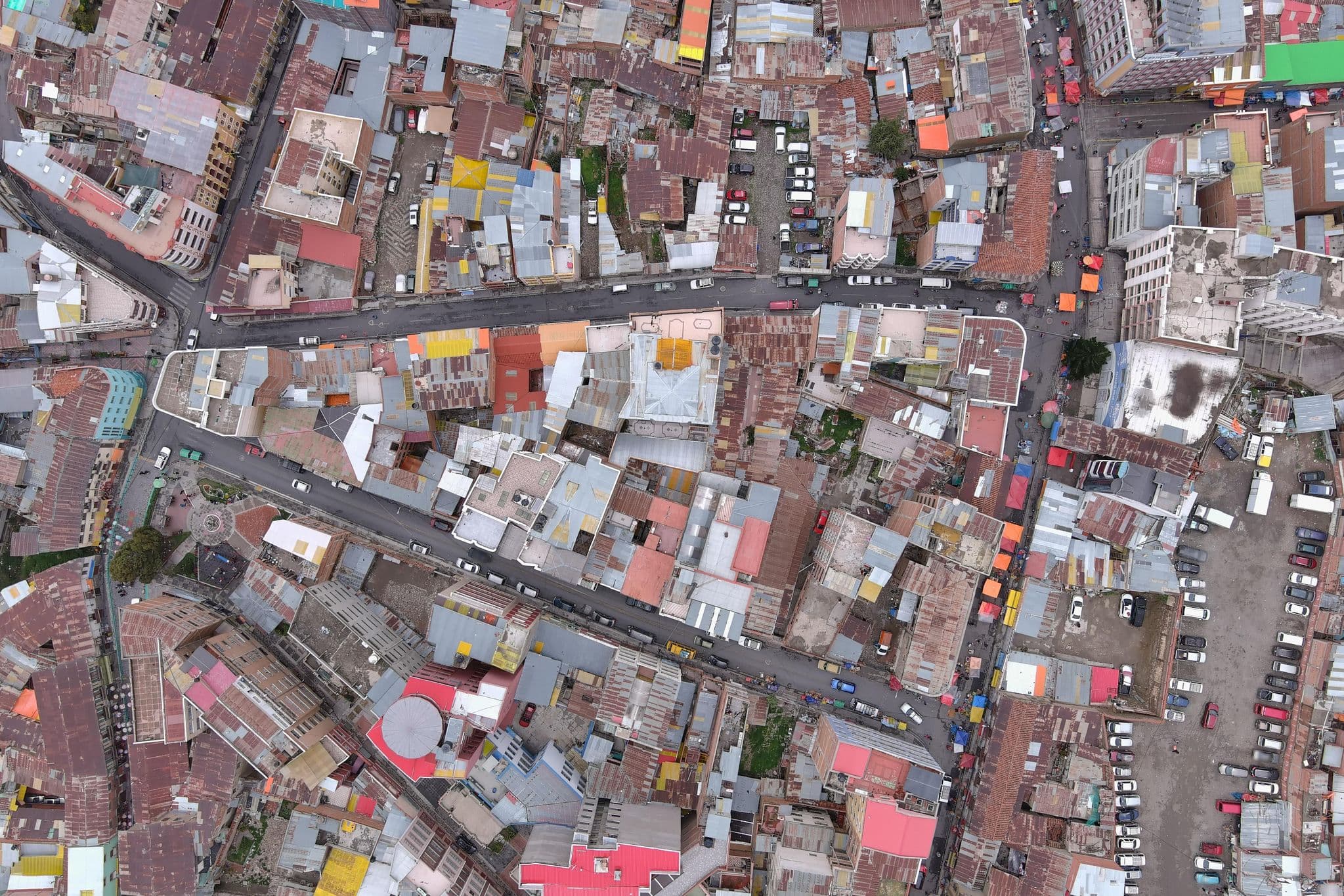 Street view near Alojamiento Pukara, La Paz