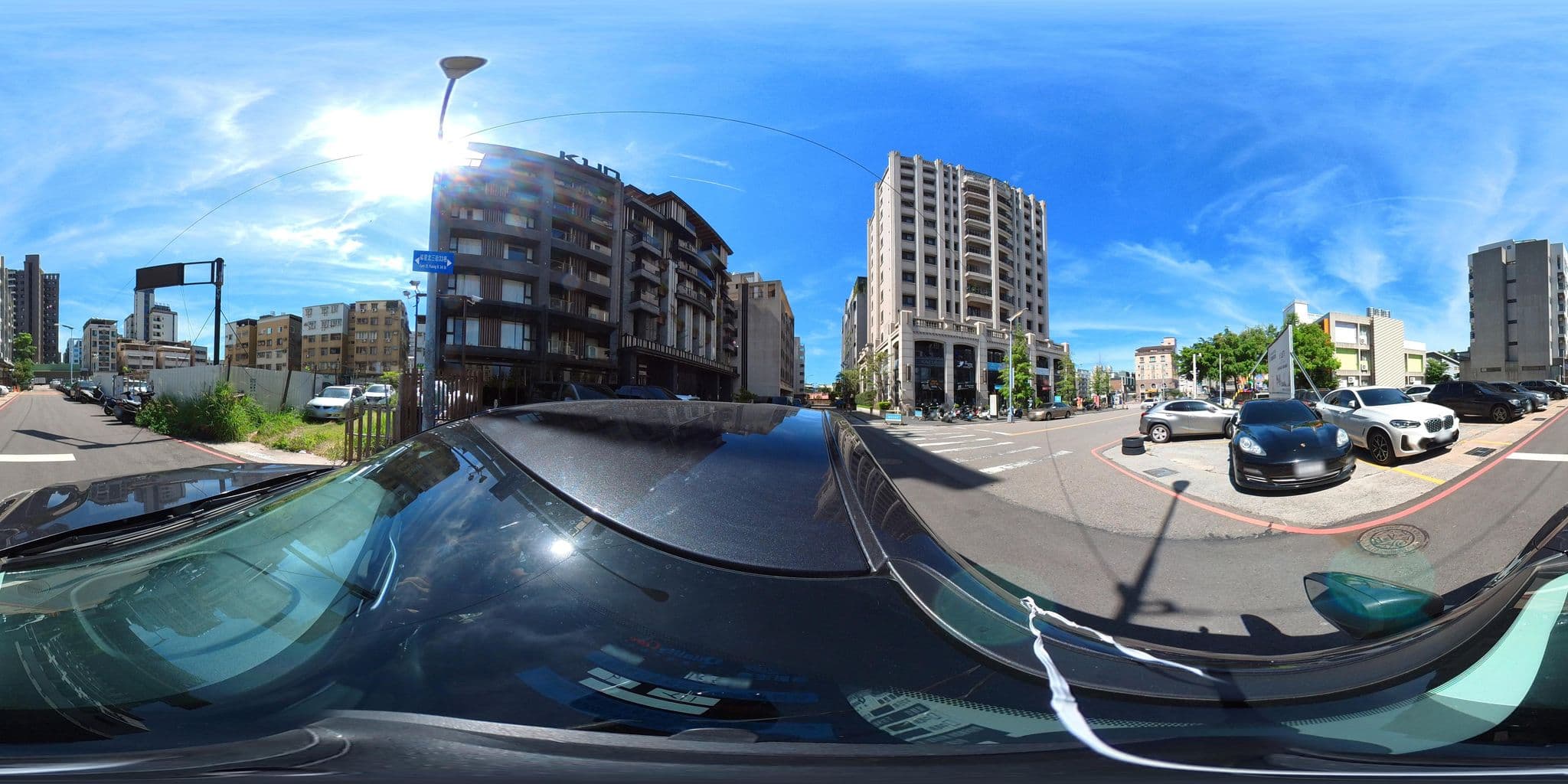 Street view near Kun Hotel, Taichung — © irvinfly (CC BY-SA · Mapillary)
