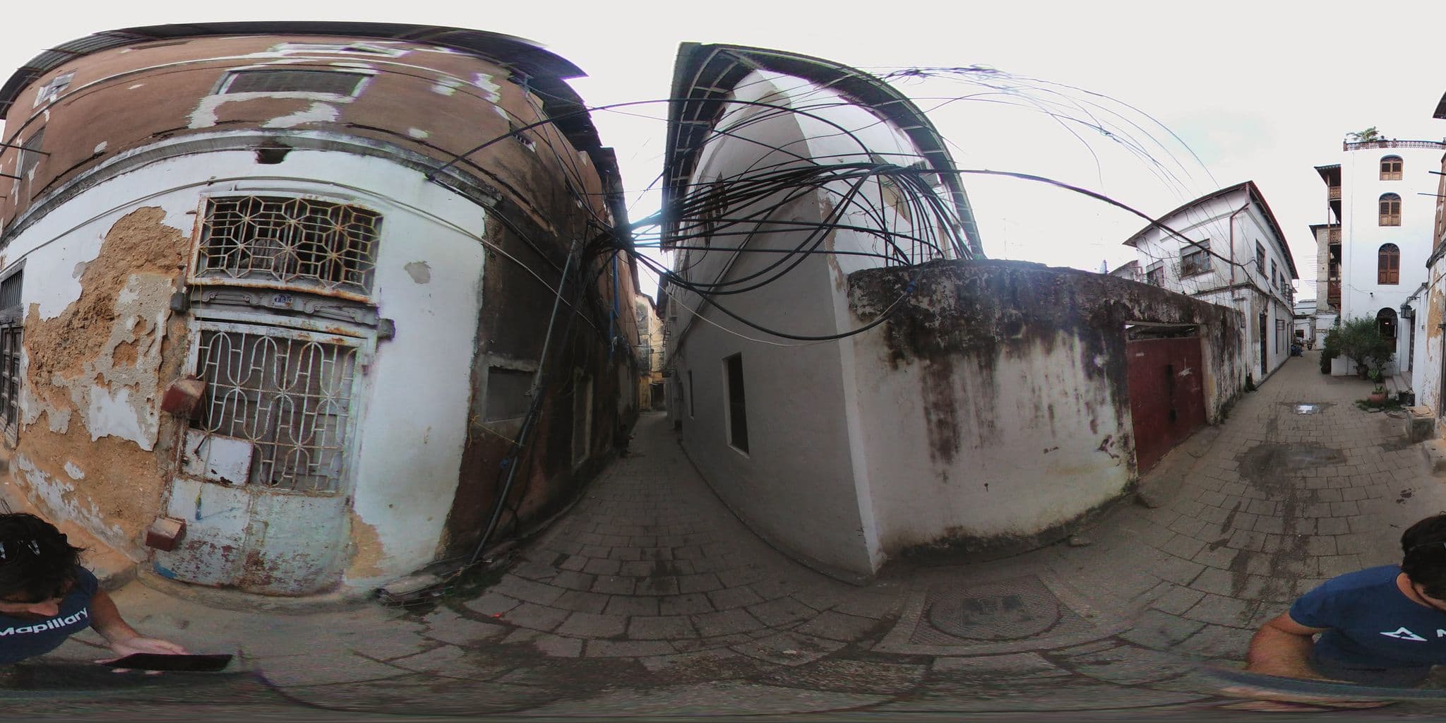 Street view near Kiponda B&B, Zanzibar — © chrisbeddow (CC BY-SA · Mapillary)