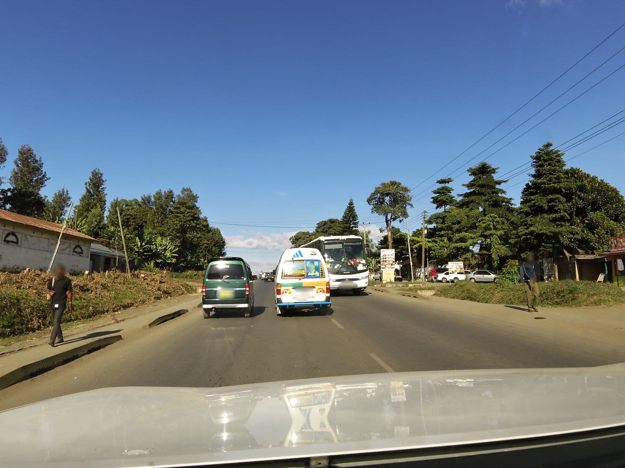 Street view near Citylink Hotel, Arusha