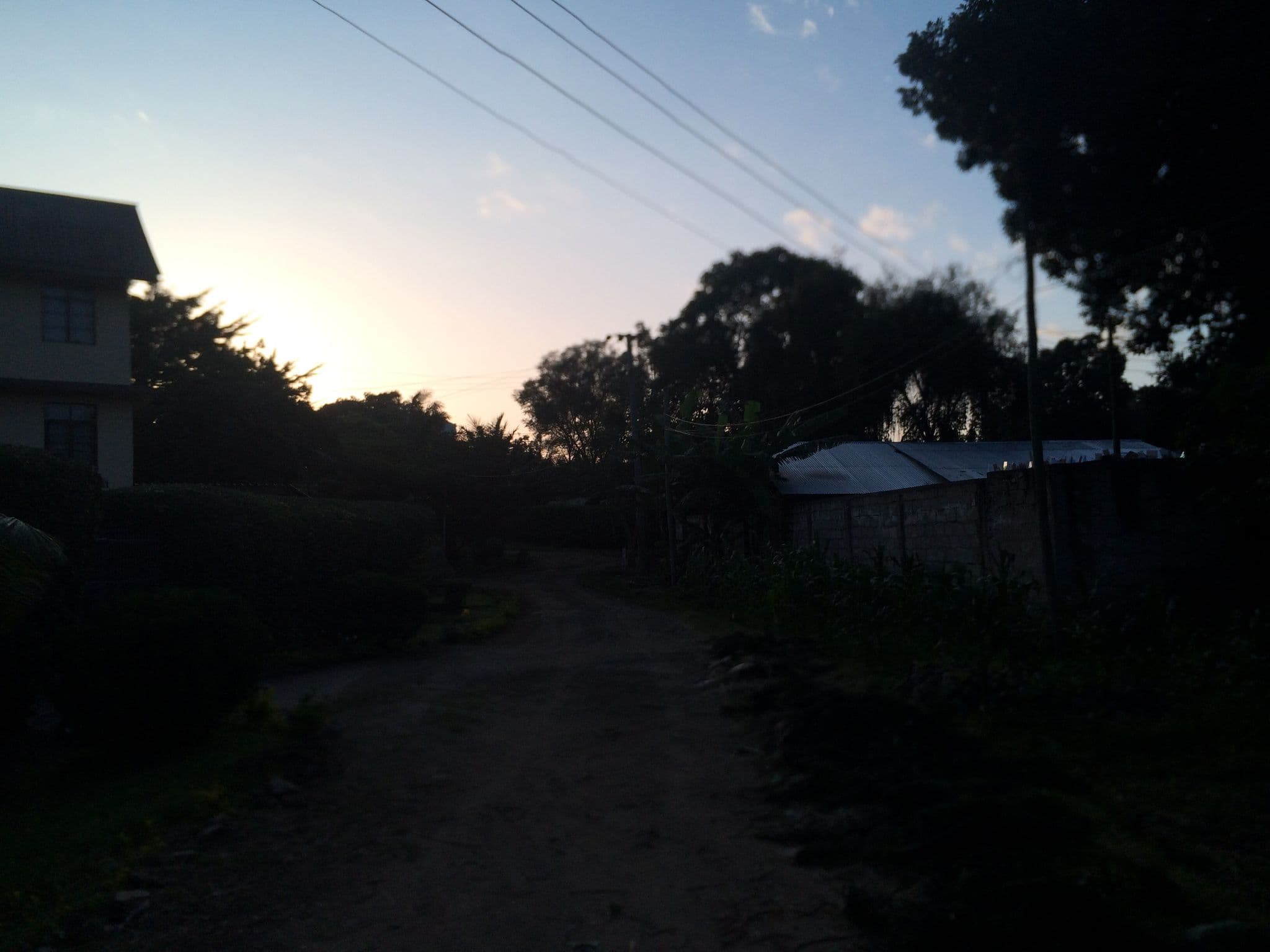 Street view near Spiritan House, Arusha