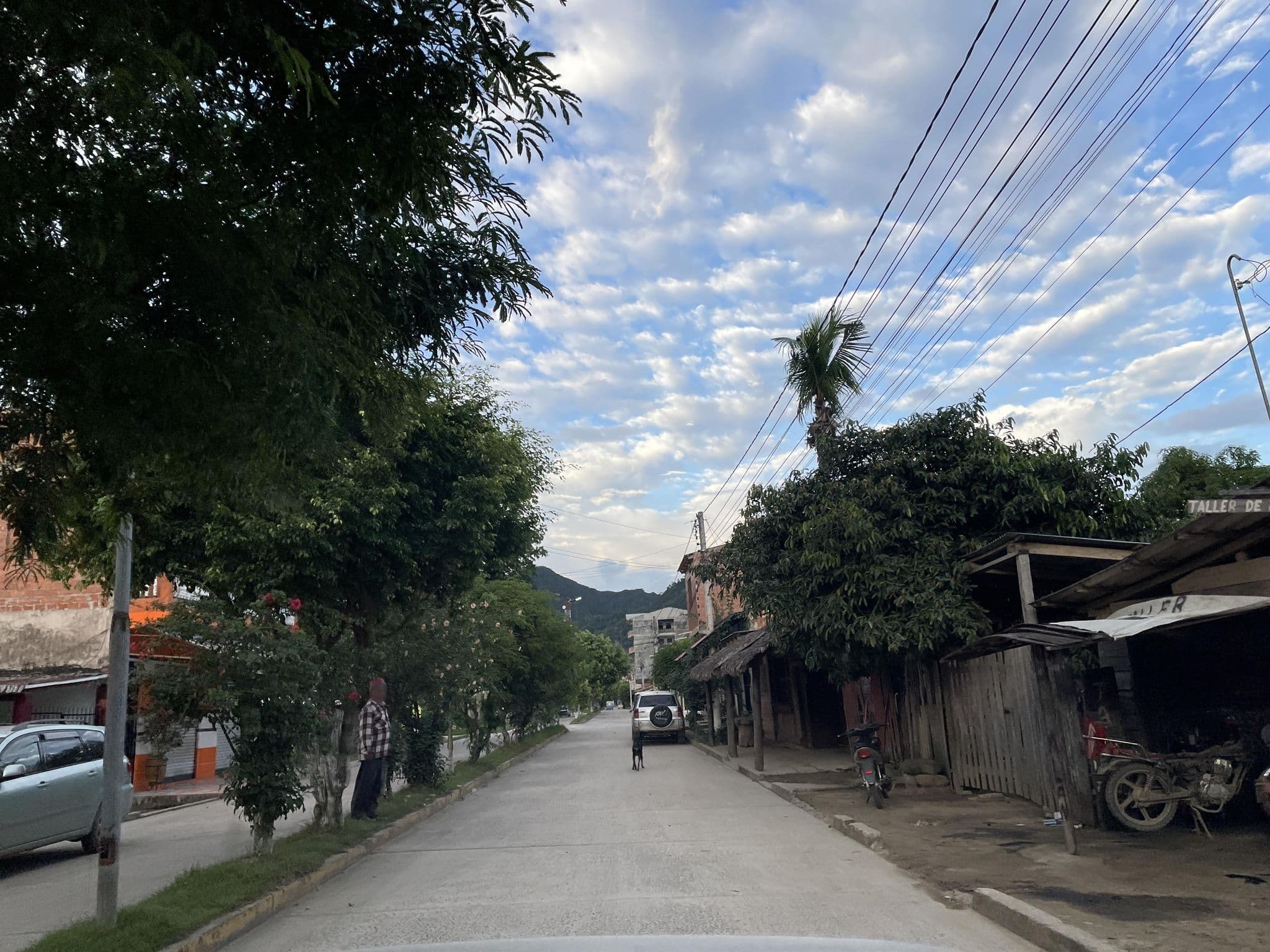 Street view near El Curichal Hostel, Rurrenabaque — © cesarc (CC BY-SA · Mapillary)