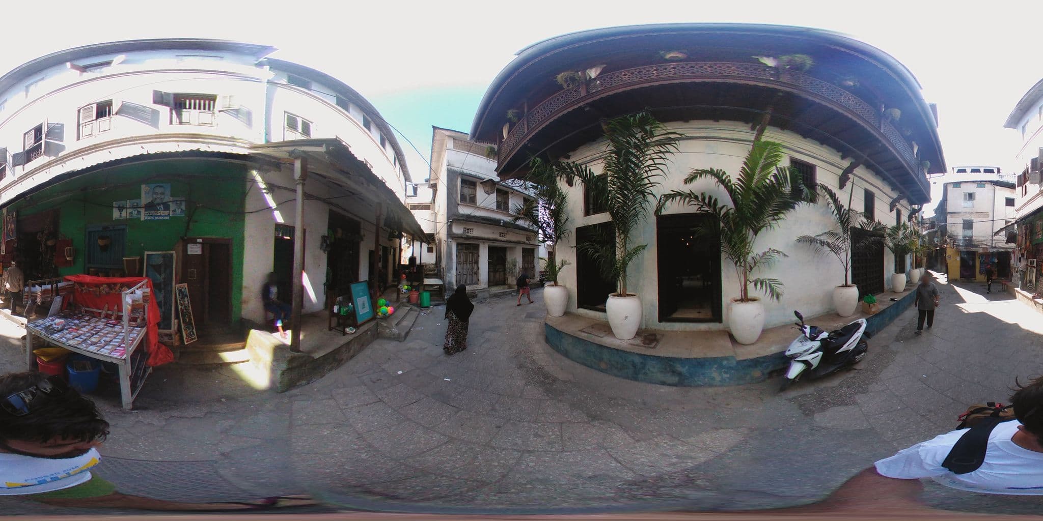 Street view near Emerson Spice Hotel, Zanzibar — © chrisbeddow (CC BY-SA · Mapillary)