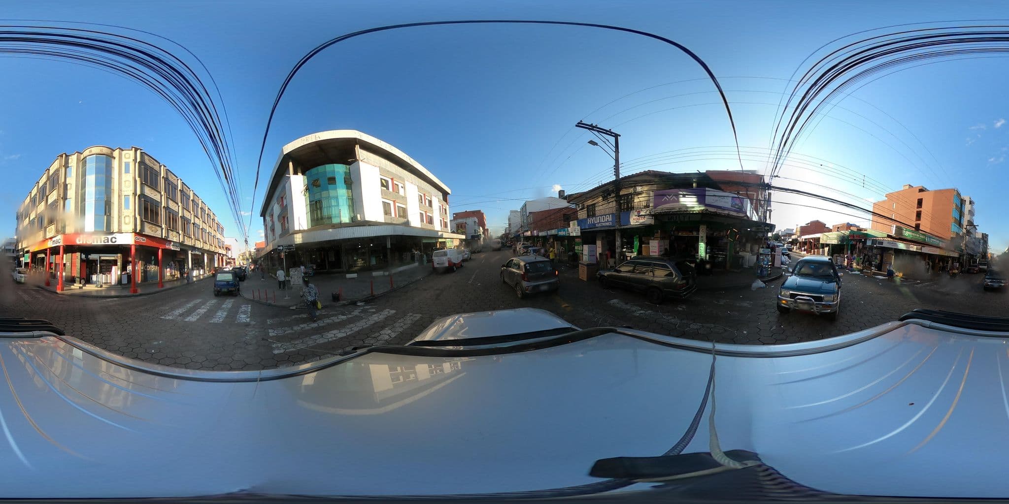 Street view near alojamiento Tía Martha, Santa Cruz de la Sierra