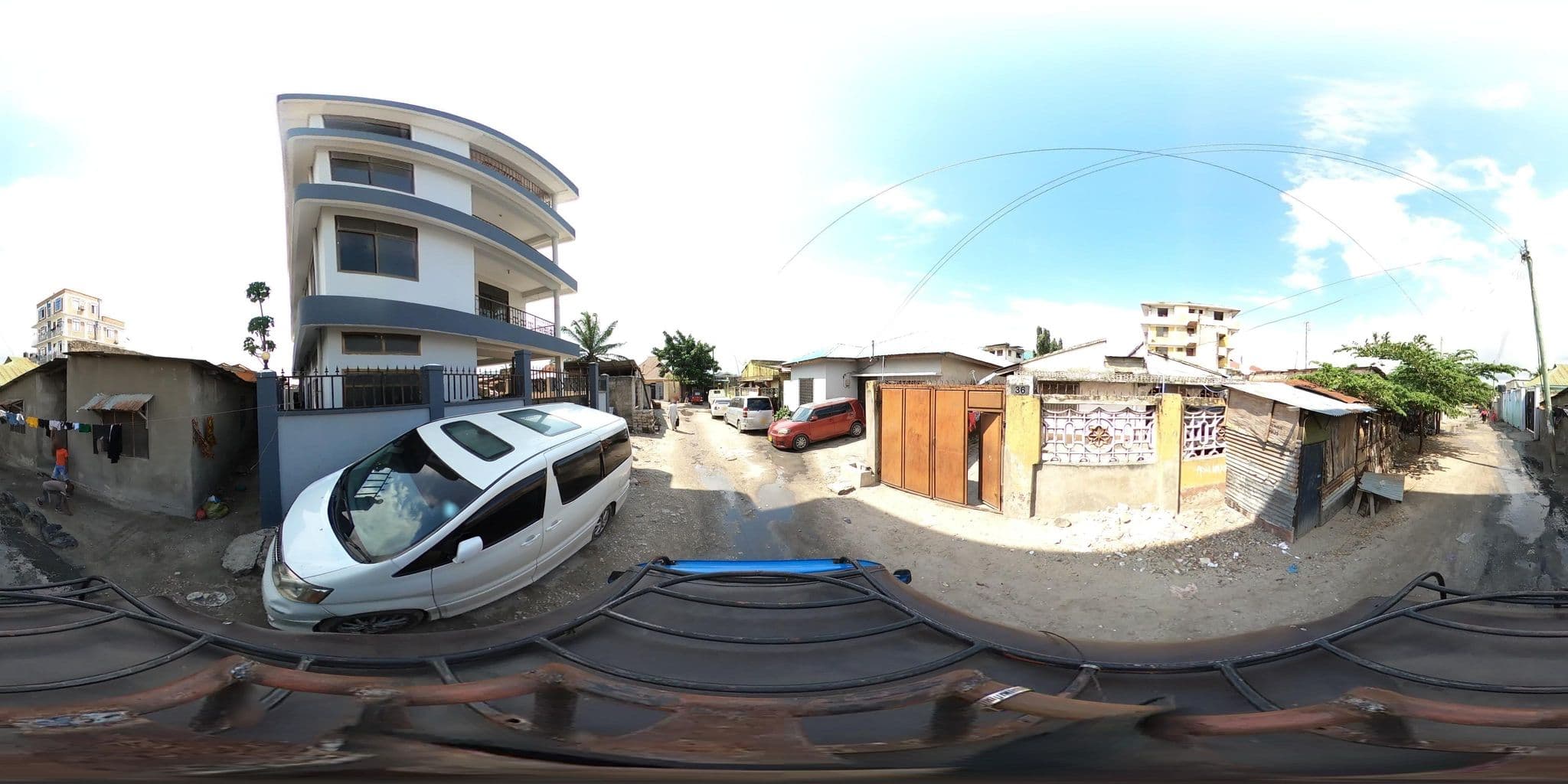 Street view near Mana Hotel, Magomeni