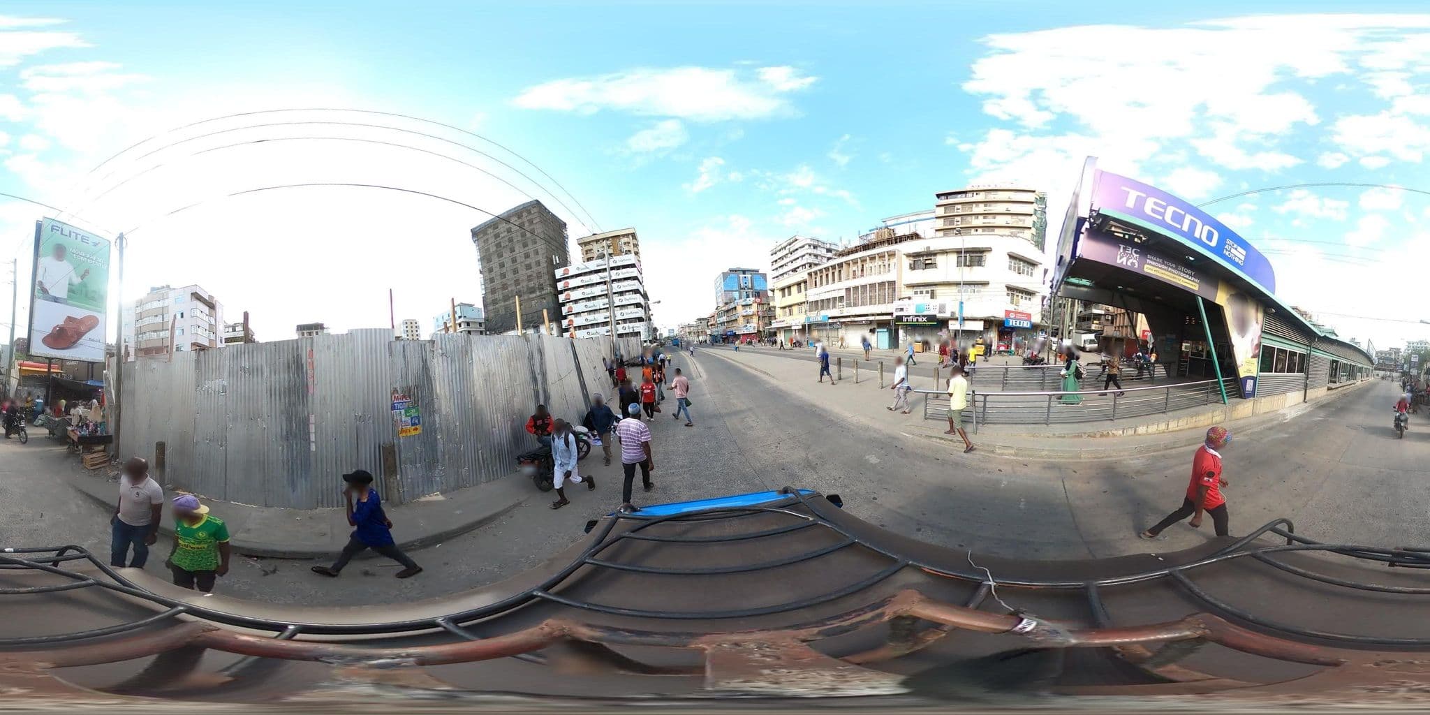 Street view near Juba Hotel, Dar es Salaam — © OMDTZ1 (CC BY-SA · Mapillary)