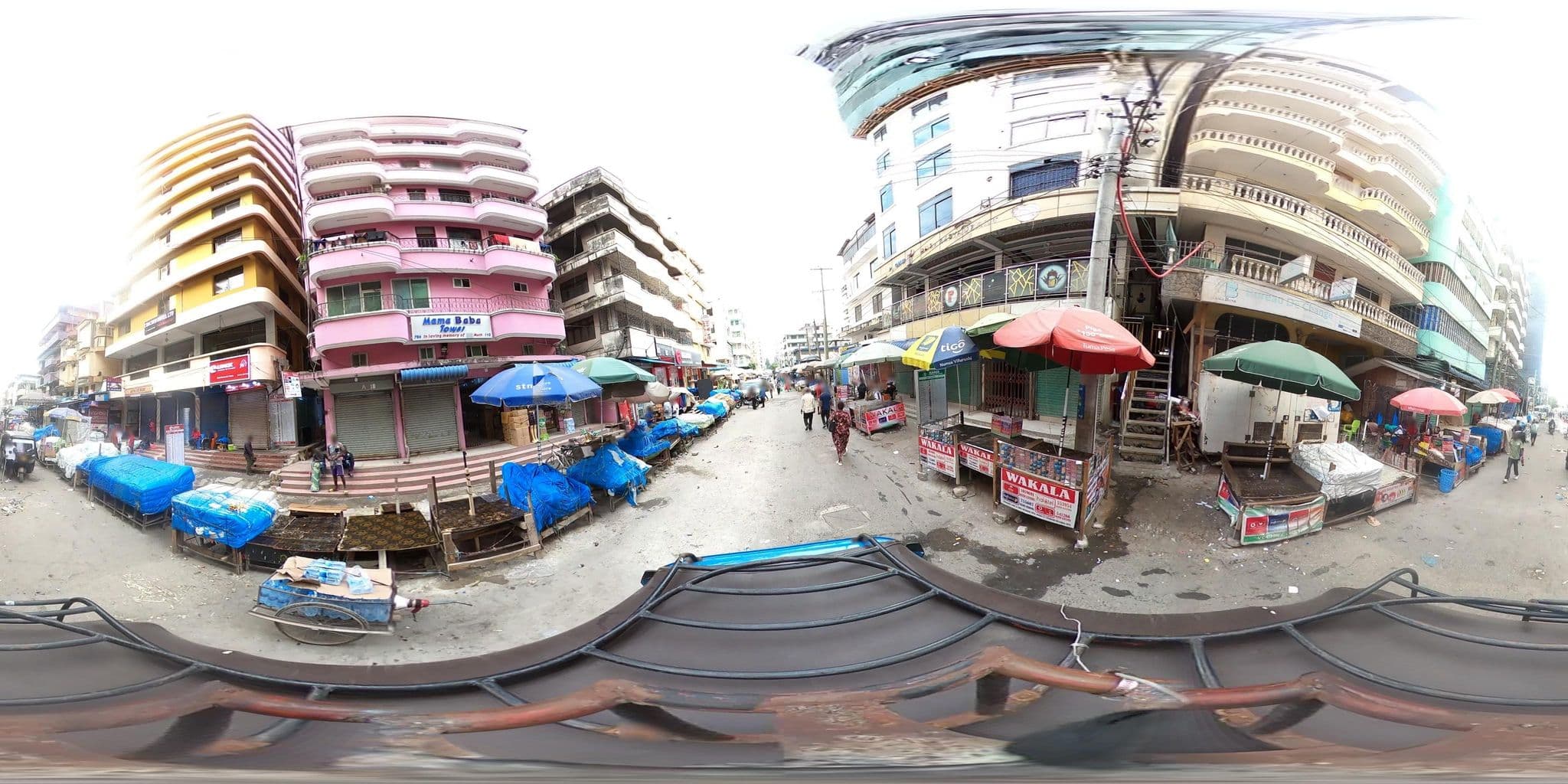 Street view near Palace Hotel, Dar es Salaam