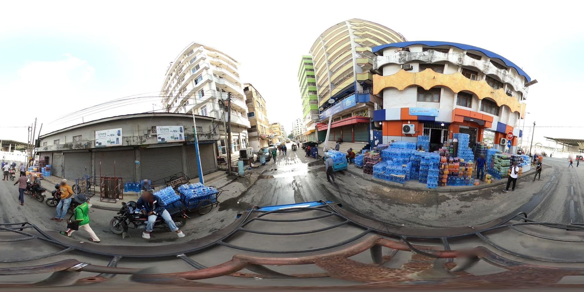 Street view near Hotel, Dar es Salaam — © OMDTZ1 (CC BY-SA · Mapillary)