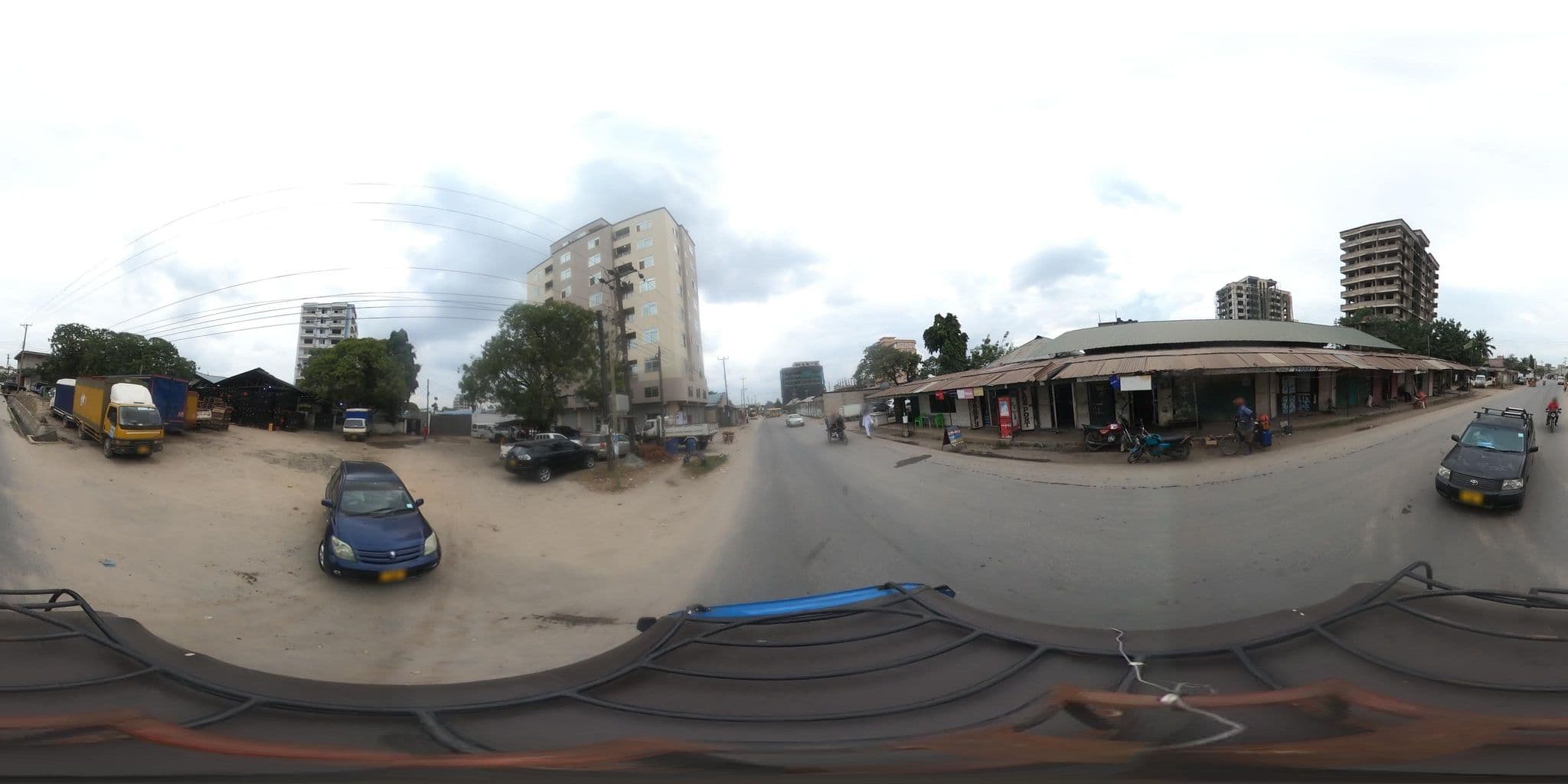 Street view near Beriego Hotel, Dar es Salaam