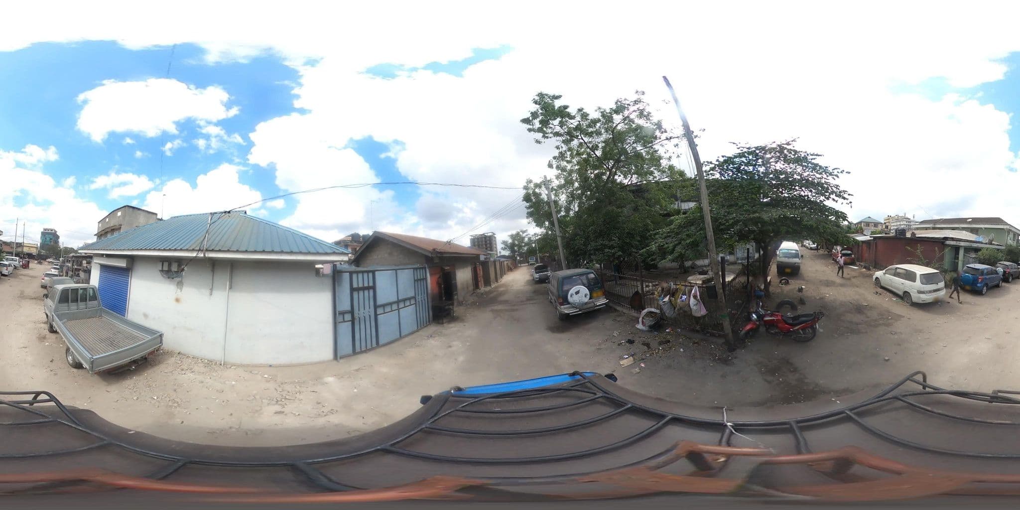 Street view near Ya Mungu Hotel, Dar es Salaam
