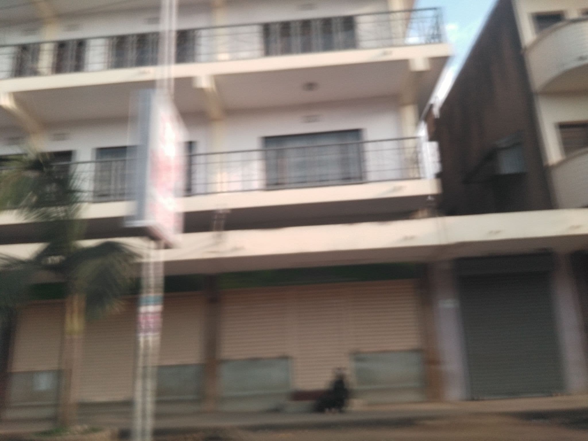 Street view near Meru House Inn, Arusha