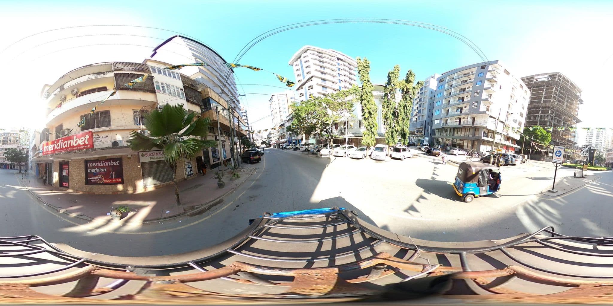 Street view near Sleep Inn Hotel, Dar es Salaam — © OMDTZ1 (CC BY-SA · Mapillary)