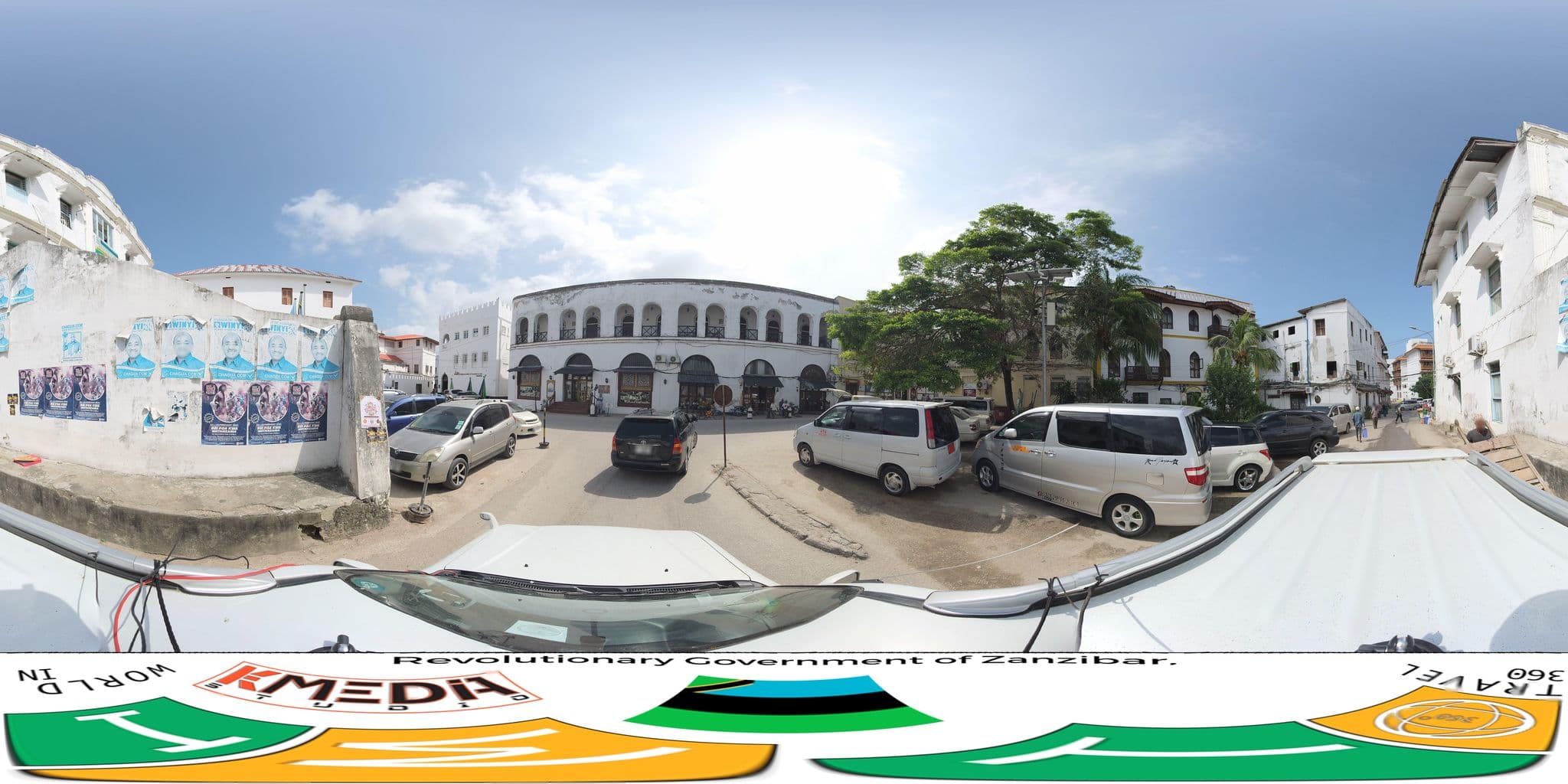Street view near Freddy Mercury House, Zanzibar — © federicodebetto (CC BY-SA · Mapillary)