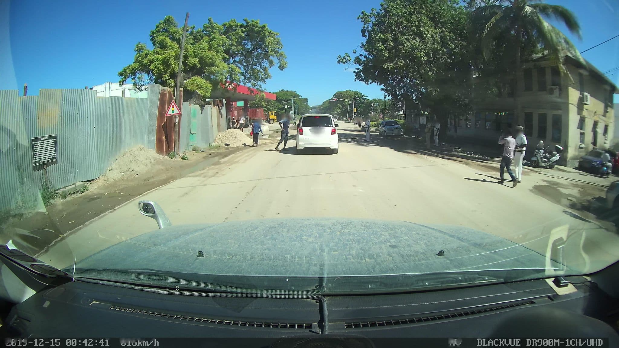 Street view near Passing Show Hotel Zanzibar, Zanzibar — © federicodebetto (CC BY-SA · Mapillary)