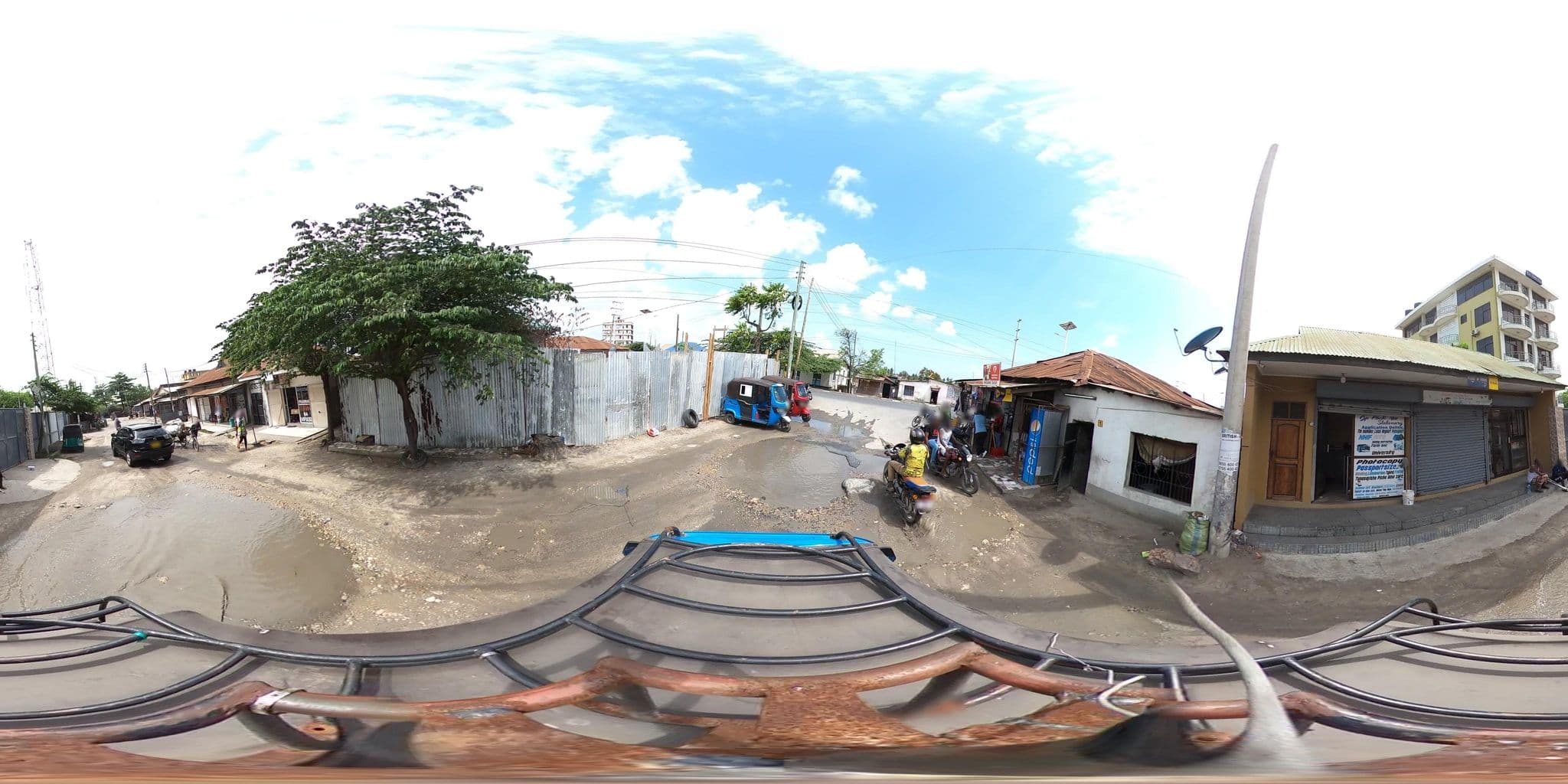 Street view near Aikambe Guest House, Magomeni — © OMDTZ1 (CC BY-SA · Mapillary)