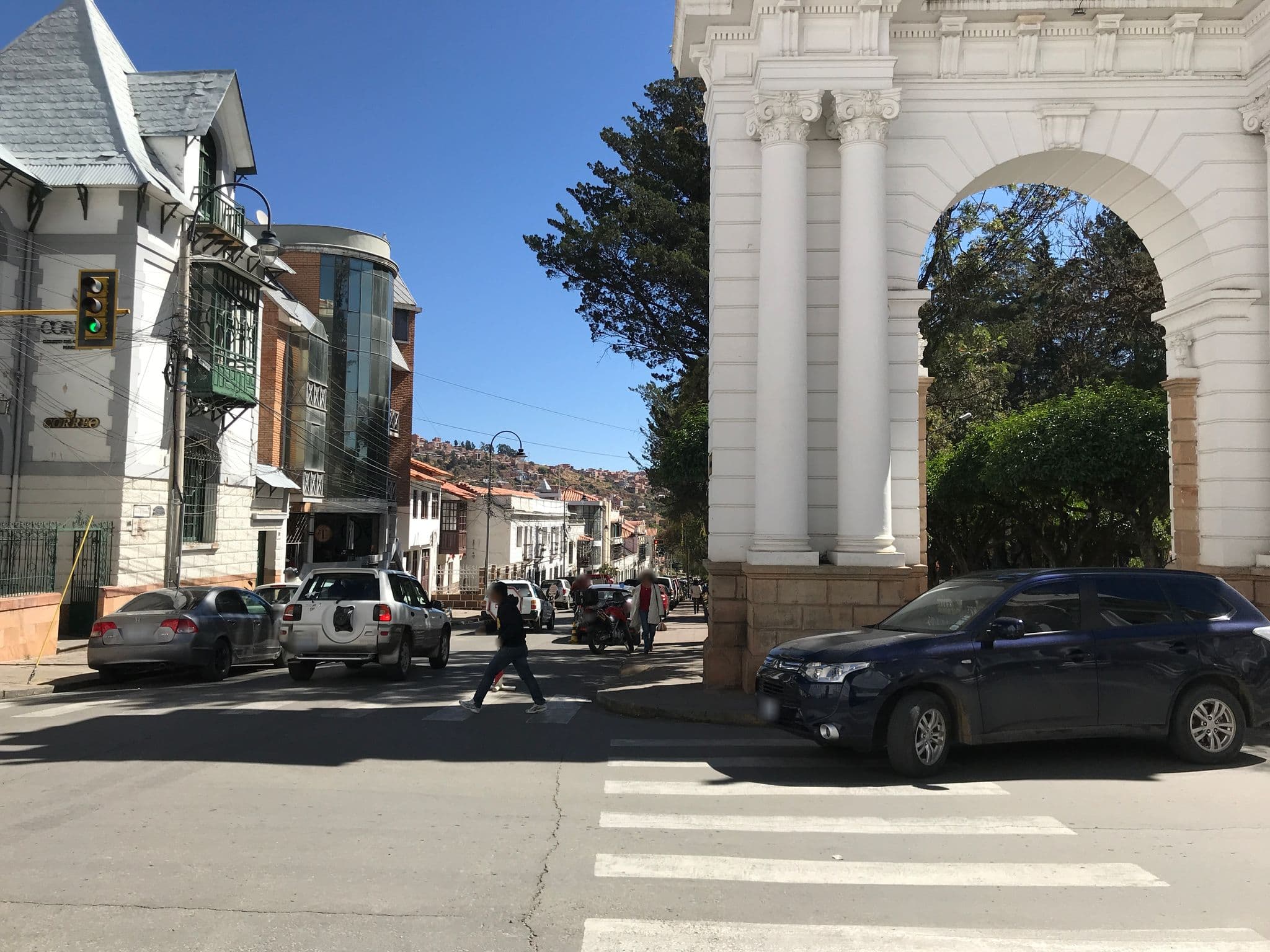 Street view near Traveler's, Sucre — © ejegg (CC BY-SA · Mapillary)