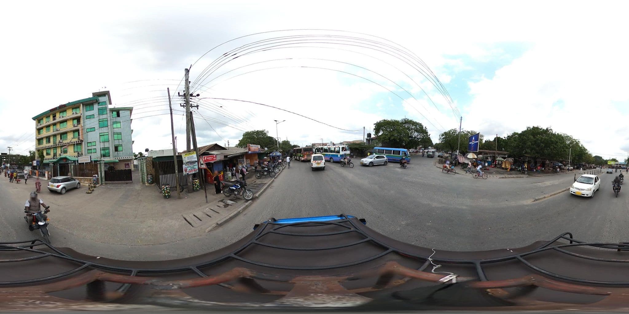 Street view near Royal Giraffe hotel, Dar es Salaam